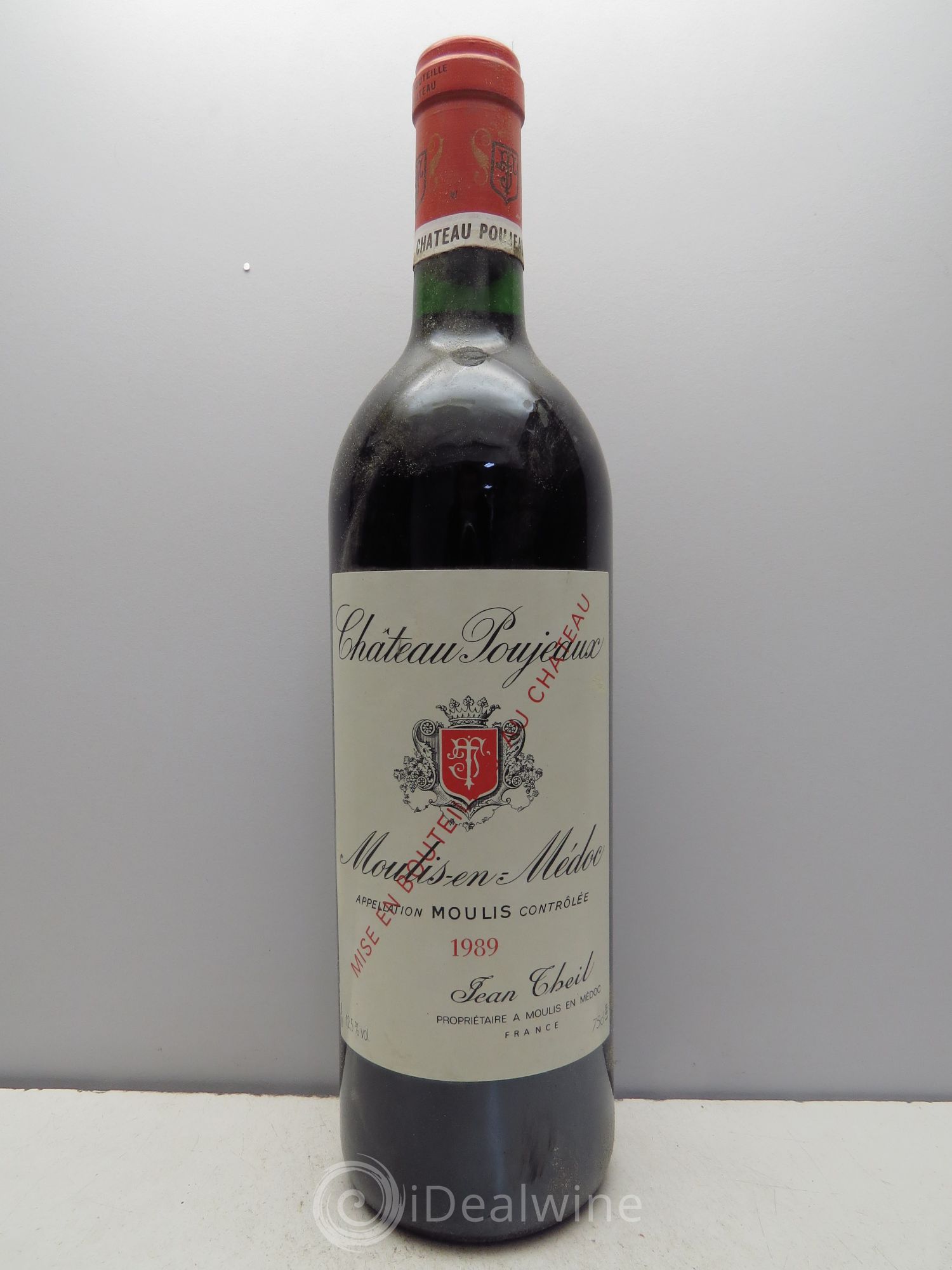 Château Poujeaux 1989 - Lot de 1 bouteille - 0