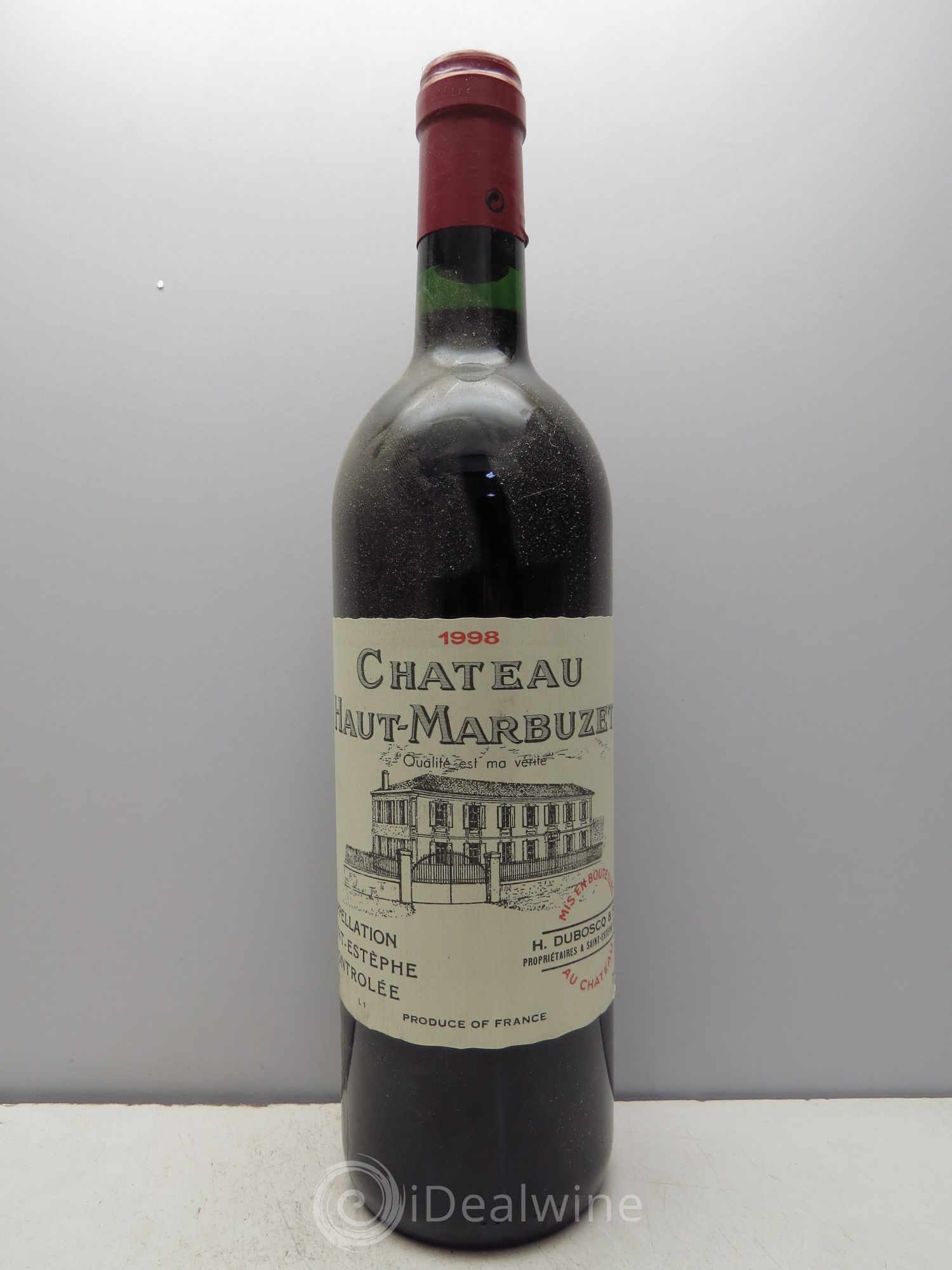 Château Haut Marbuzet 1998 - Lot de 12 bouteilles - 0