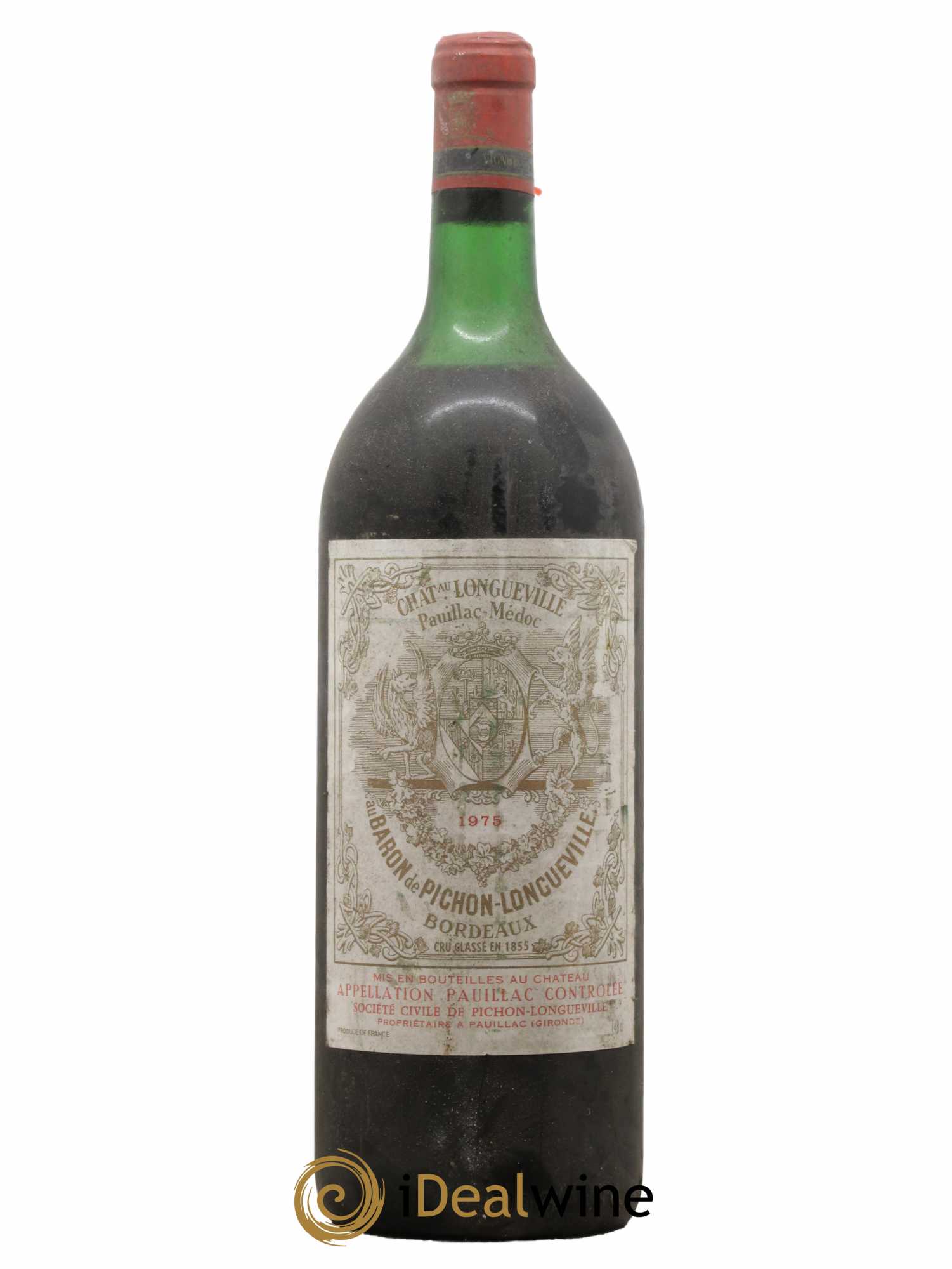 Pichon Longueville Baron 2ème Grand Cru Classé 1975 - Lot de 1 magnum - 0