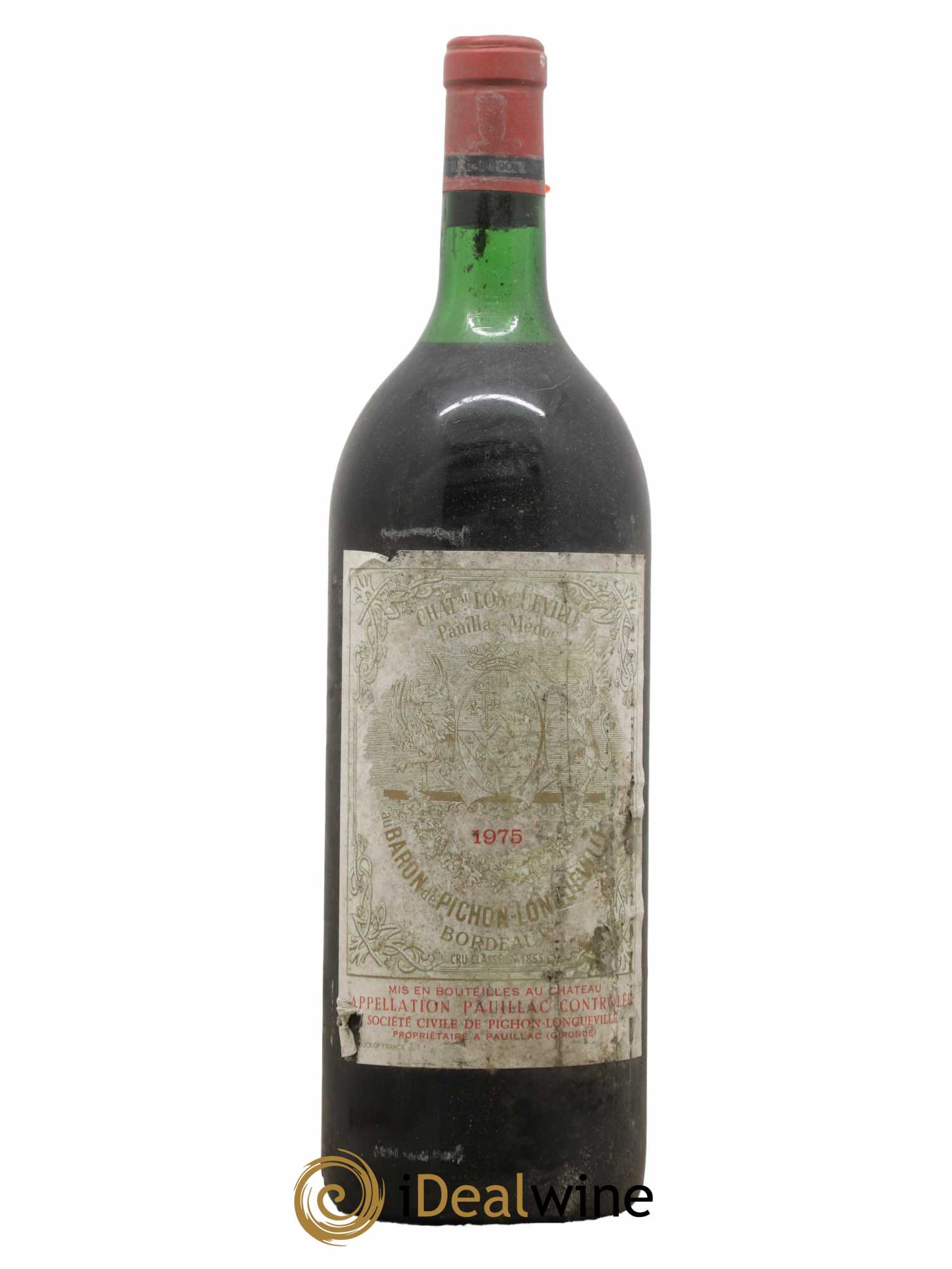 Pichon Longueville Baron 2ème Grand Cru Classé 1975 - Lot de 1 magnum - 0