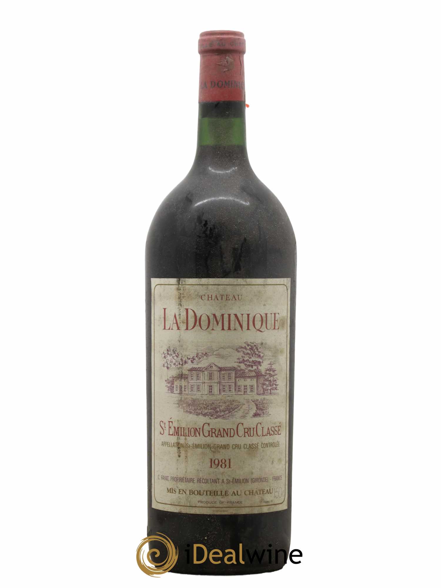 Château la Dominique Grand Cru Classé 1981 - Lot de 1 magnum - 0
