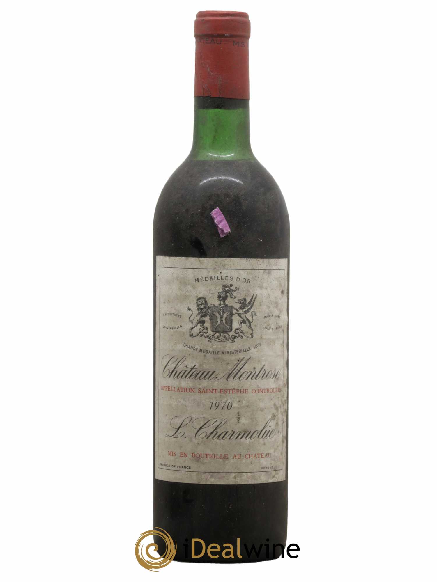 Château Montrose 2ème Grand Cru Classé 1970 - Lot de 1 bouteille - 0