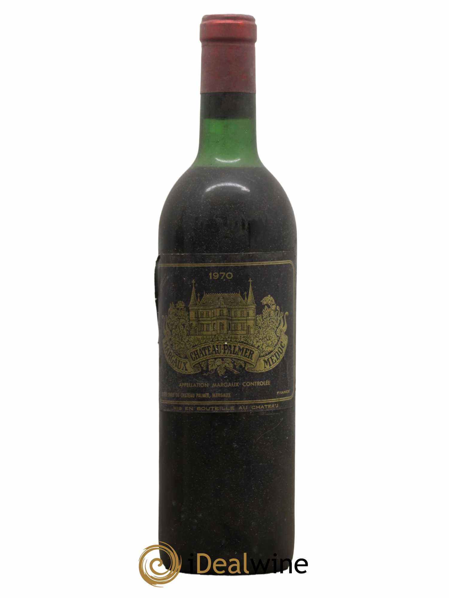 Château Palmer 3ème Grand Cru Classé 1970 - Lot de 1 bouteille - 0