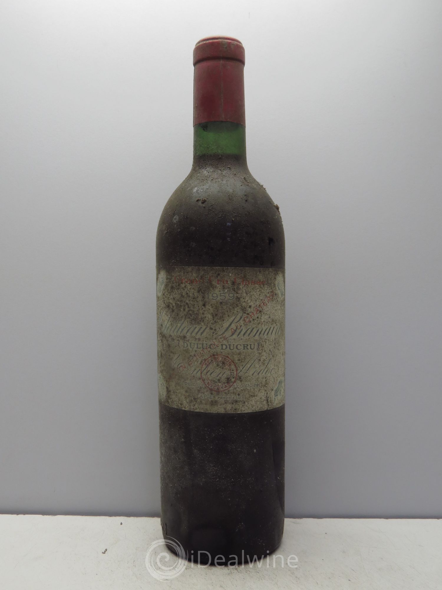 Château Branaire Ducru 4ème Grand Cru Classé 1959 - Lot de 1 bouteille - 0