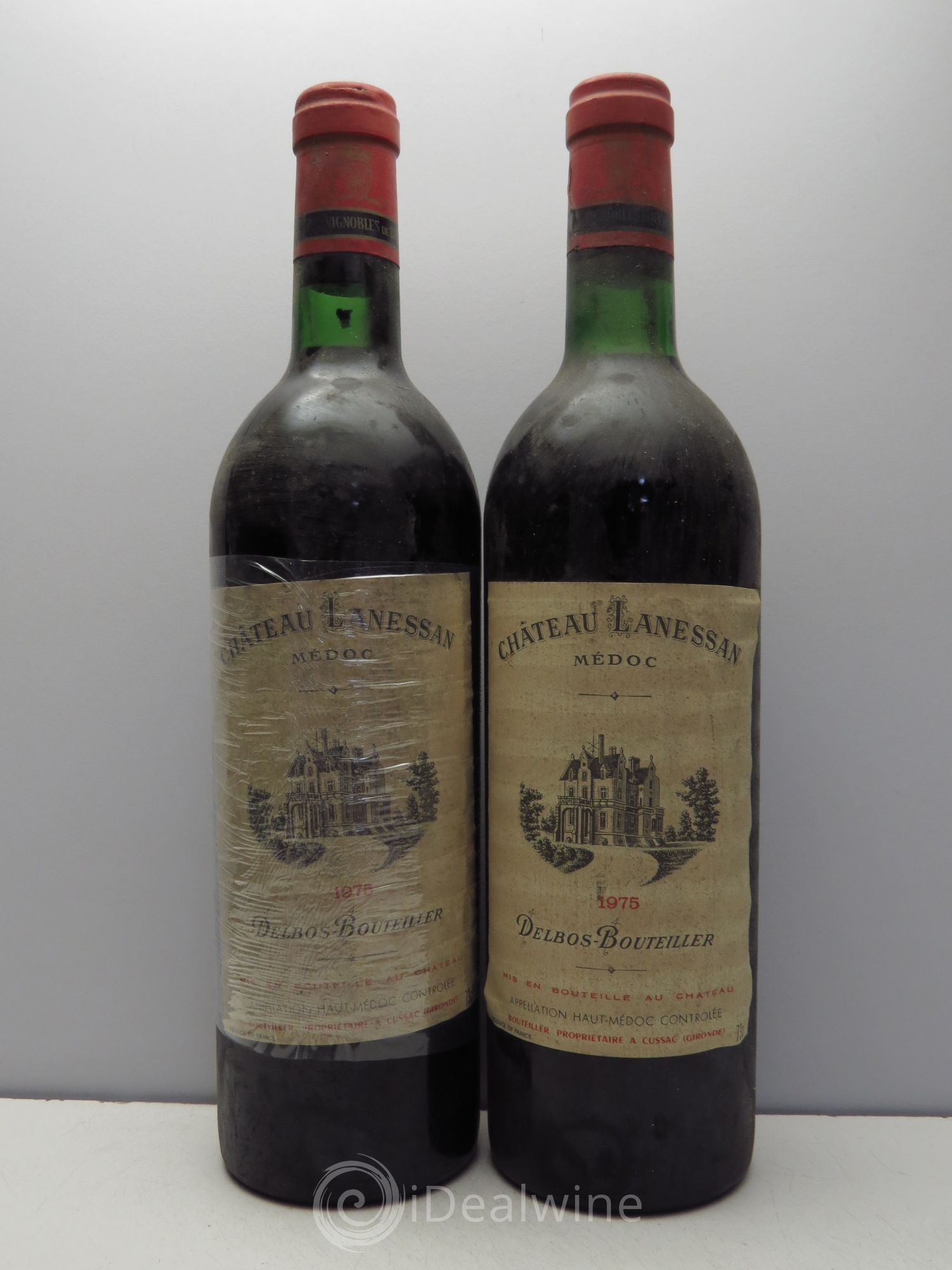 Château Lanessan Cru Bourgeois 1975 - Lot de 2 bouteilles - 0