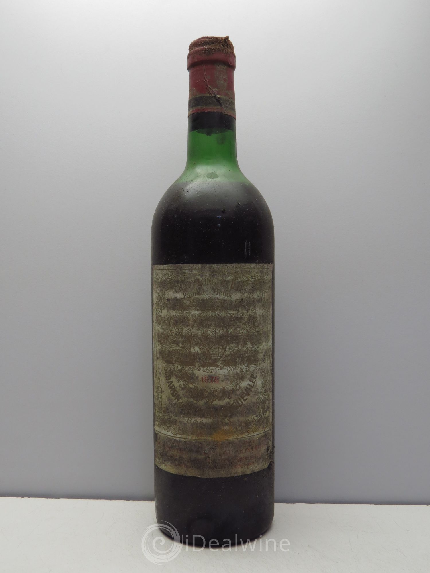 Pichon Longueville Baron 2ème Grand Cru Classé 1975 - Lot de 1 bouteille - 0