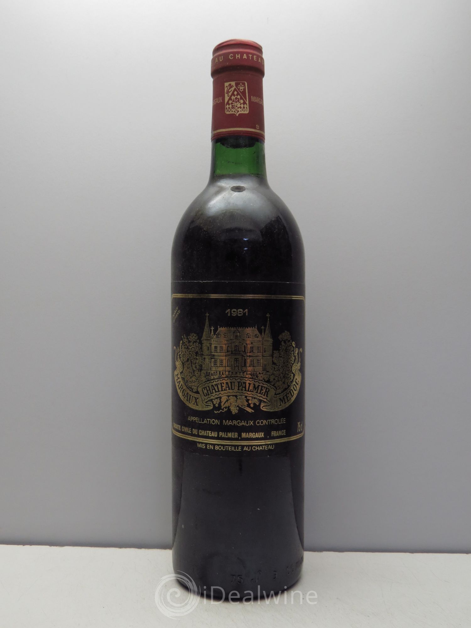 Château Palmer 3ème Grand Cru Classé 1981 - Lot de 1 bouteille - 0