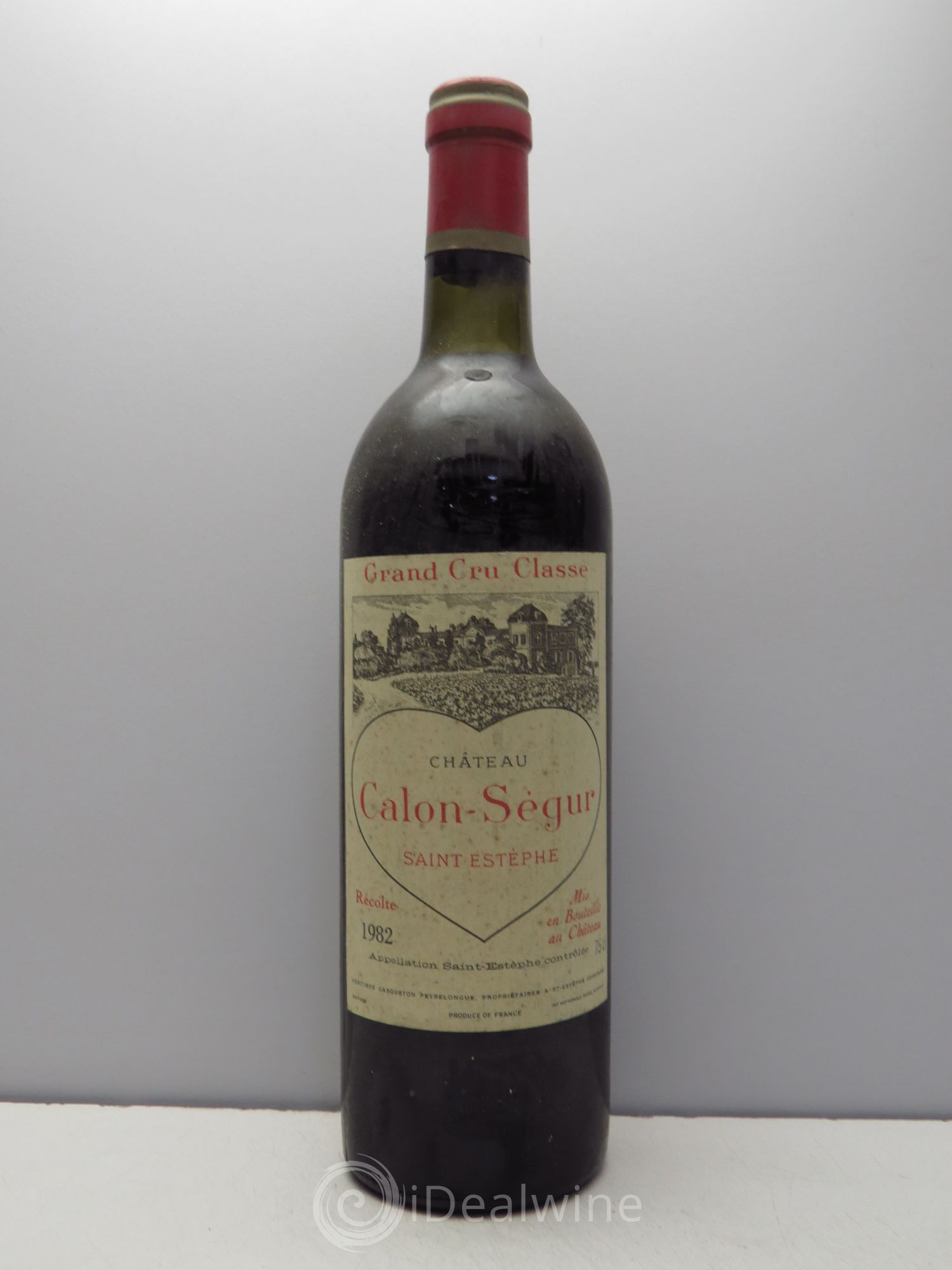 Château Calon Ségur 3ème Grand Cru Classé 1982 - Lot de 1 bouteille - 0