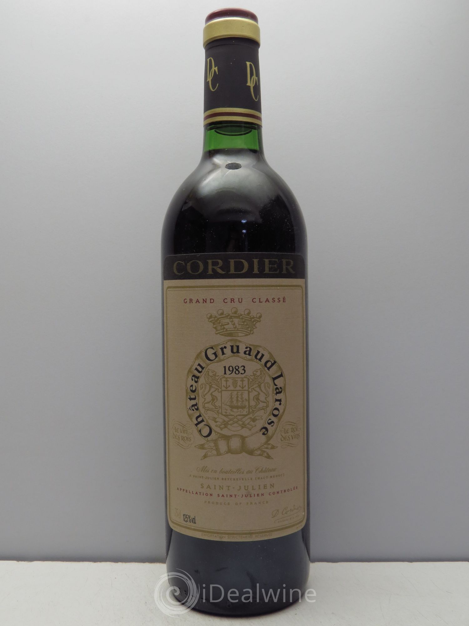 Château Gruaud Larose 2ème Grand Cru Classé 1983 - Lot de 1 bouteille - 0