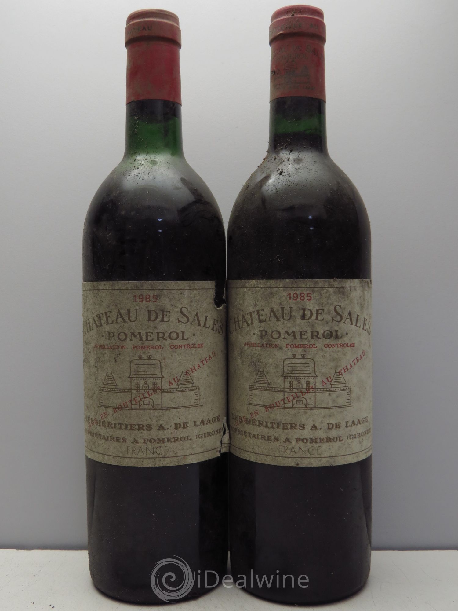 Château de Sales 1985 - Lot de 2 bouteilles - 0
