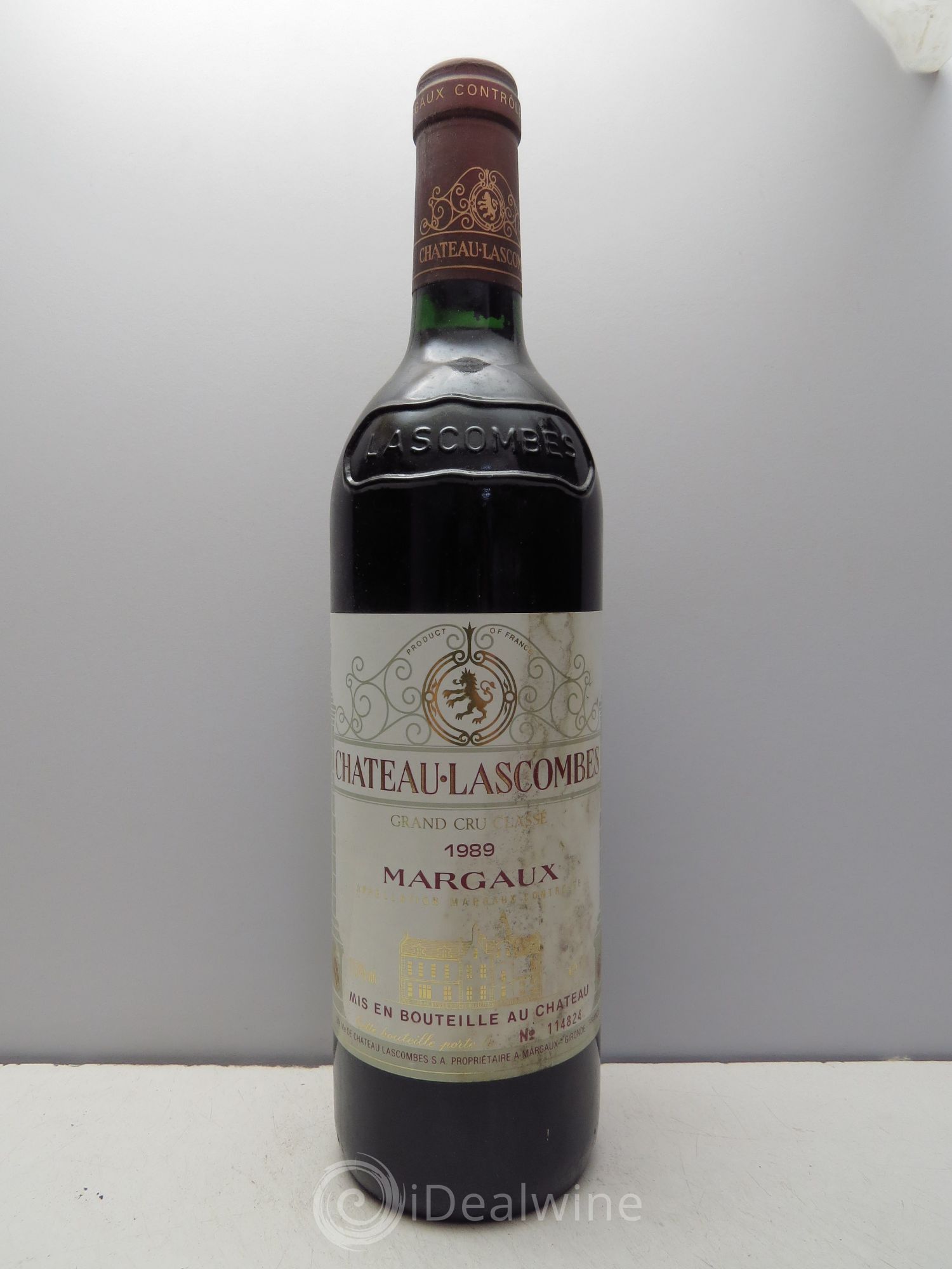 Château Lascombes 2ème Grand Cru Classé 1989 - Lot de 6 bouteilles - 0