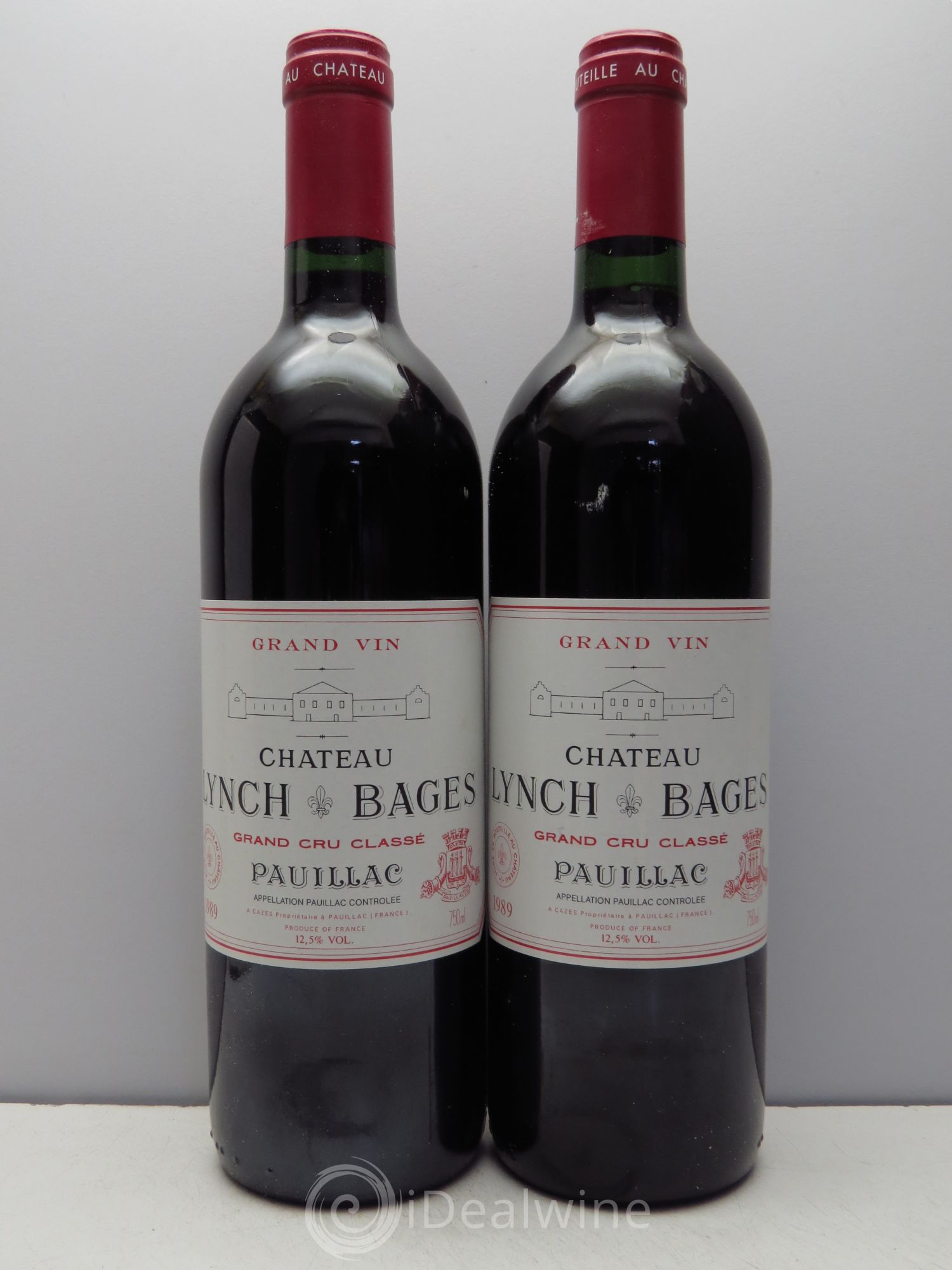 Château Lynch Bages 5ème Grand Cru Classé 1989 - Lot de 6 bouteilles - 3