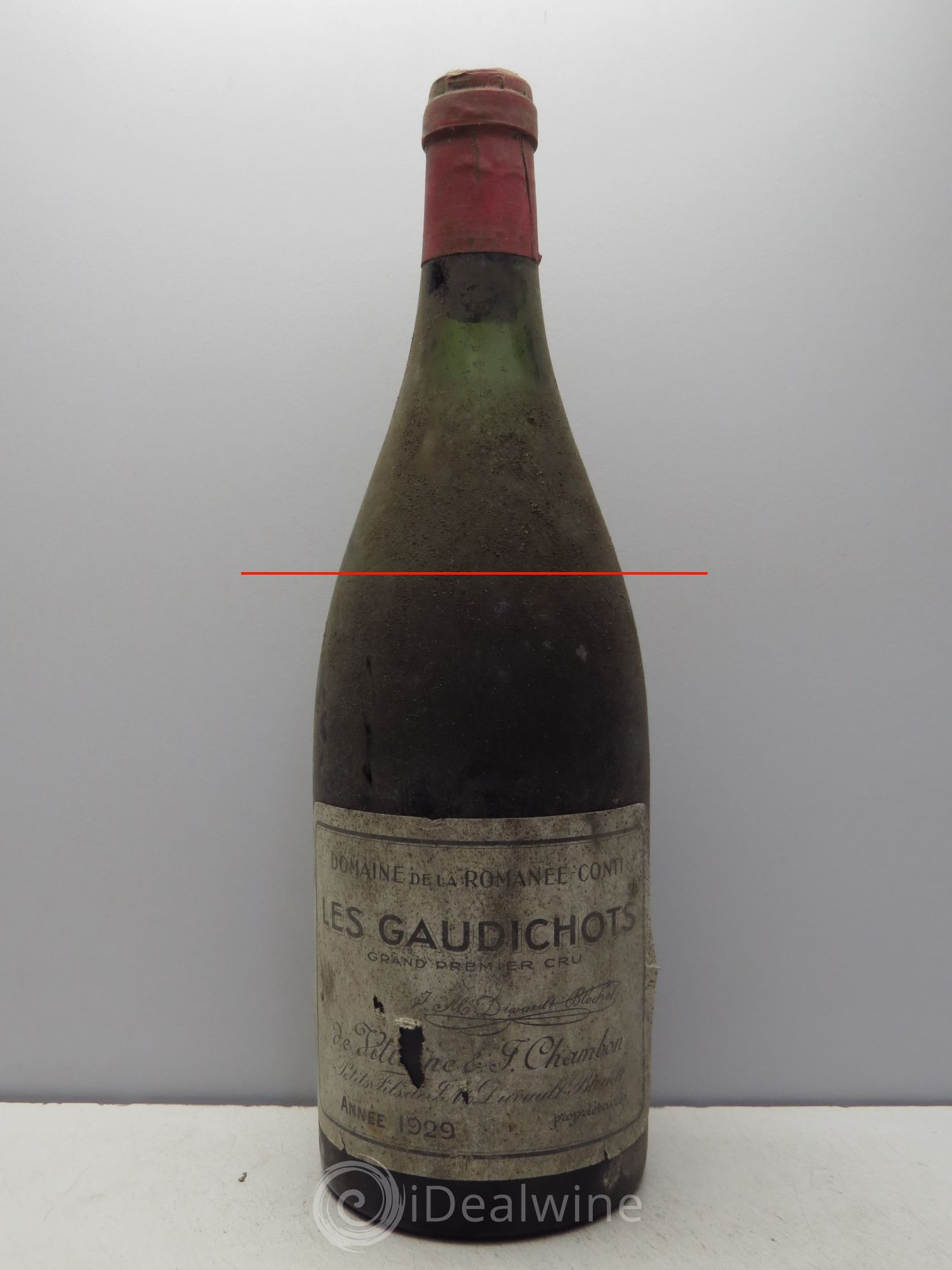 Gaudichots Domaine de la Romanée Conti 1929 - Posten von 1 Flasche - 0