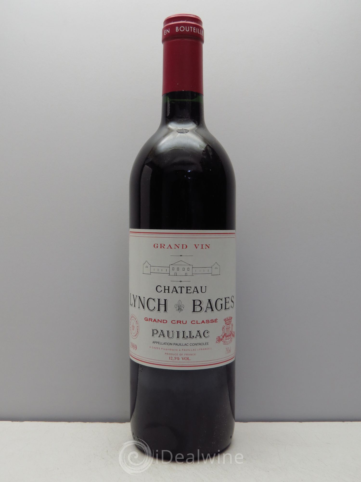 Château Lynch Bages 5ème Grand Cru Classé 1989 - Lot de 1 bouteille - 0