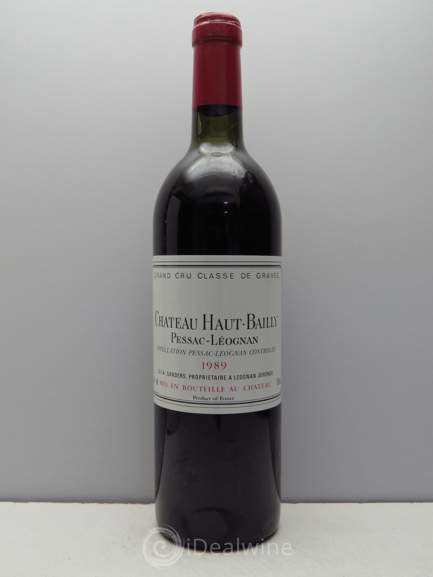 Château Haut-Bailly Cru Classé de Graves 1989 - Lot de 12 bouteilles - 0