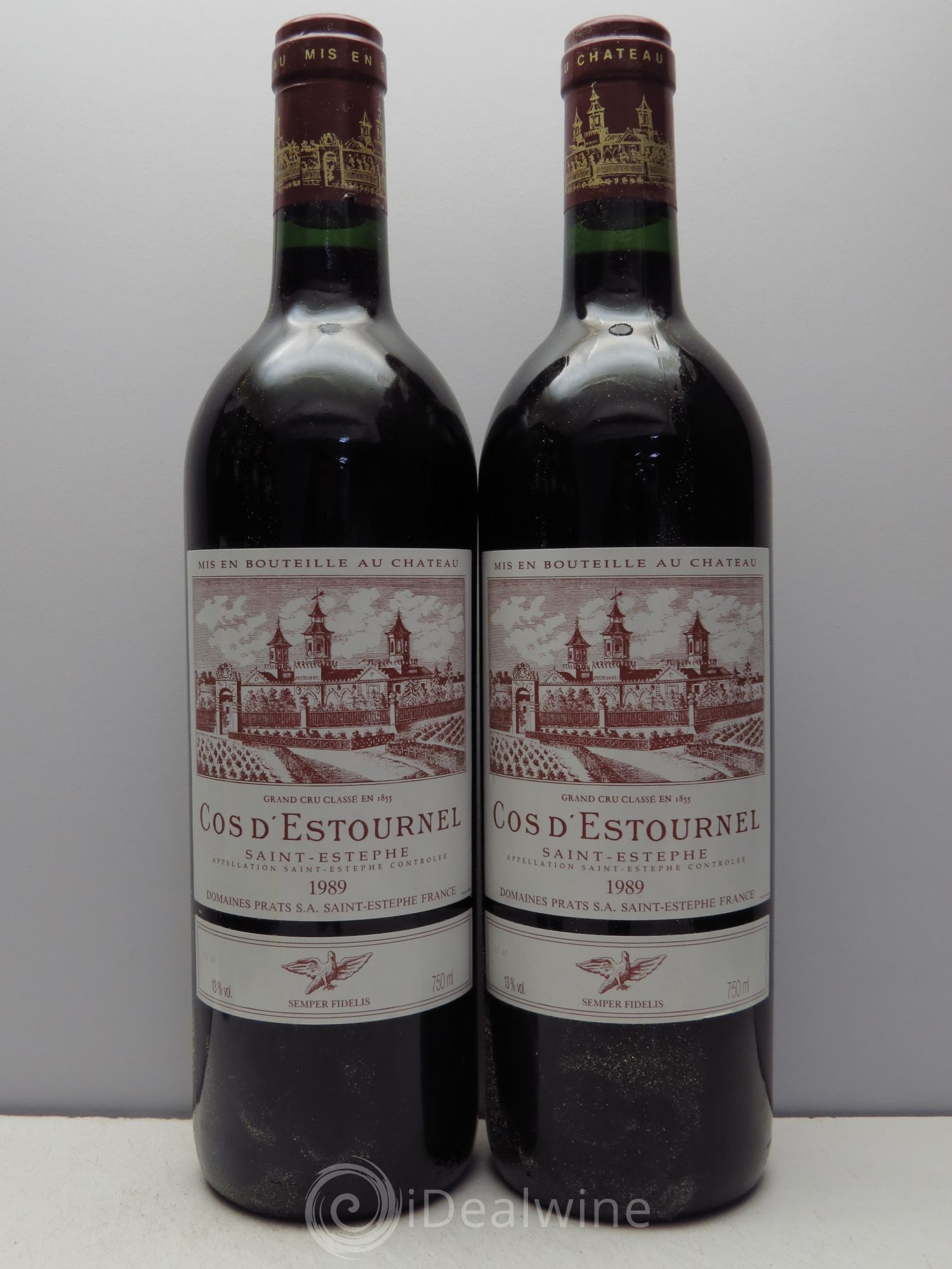 Cos d'Estournel 2ème Grand Cru Classé 1989 - Lot de 12 bouteilles - 1