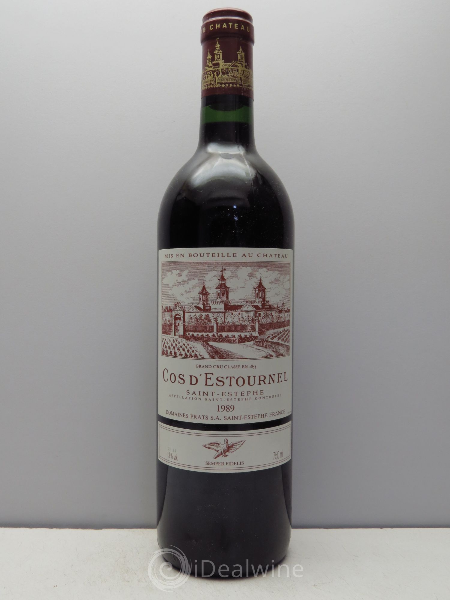 Cos d'Estournel 2ème Grand Cru Classé 1989 - Lot de 6 bouteilles - 0