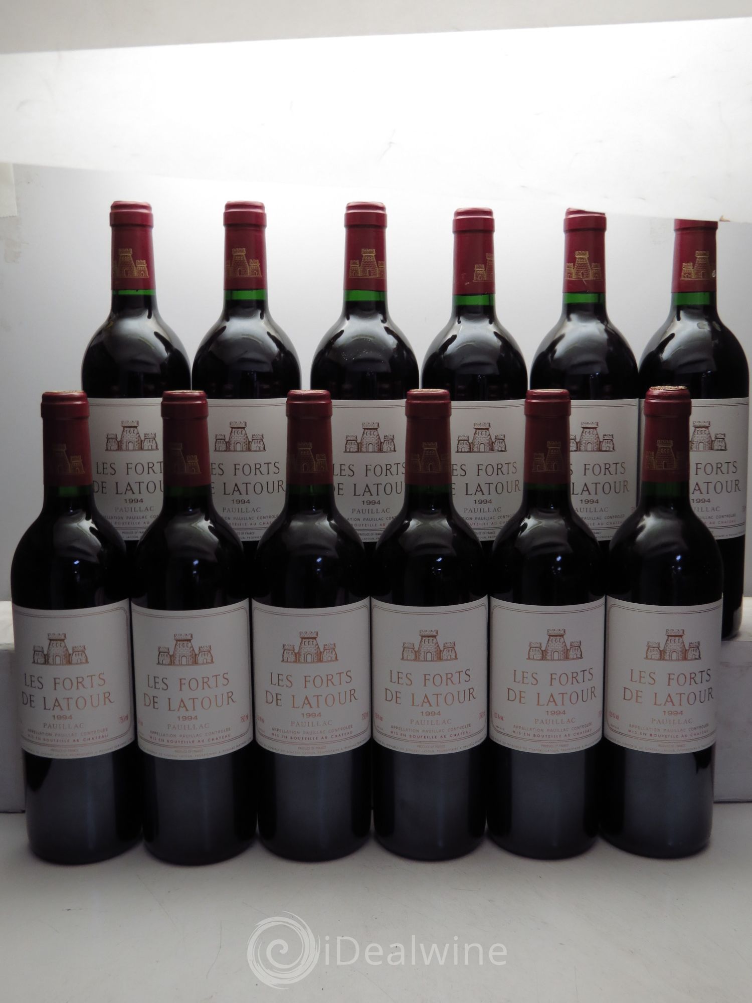 Les Forts de Latour Second Vin 1994 - Lot de 12 bouteilles - 0