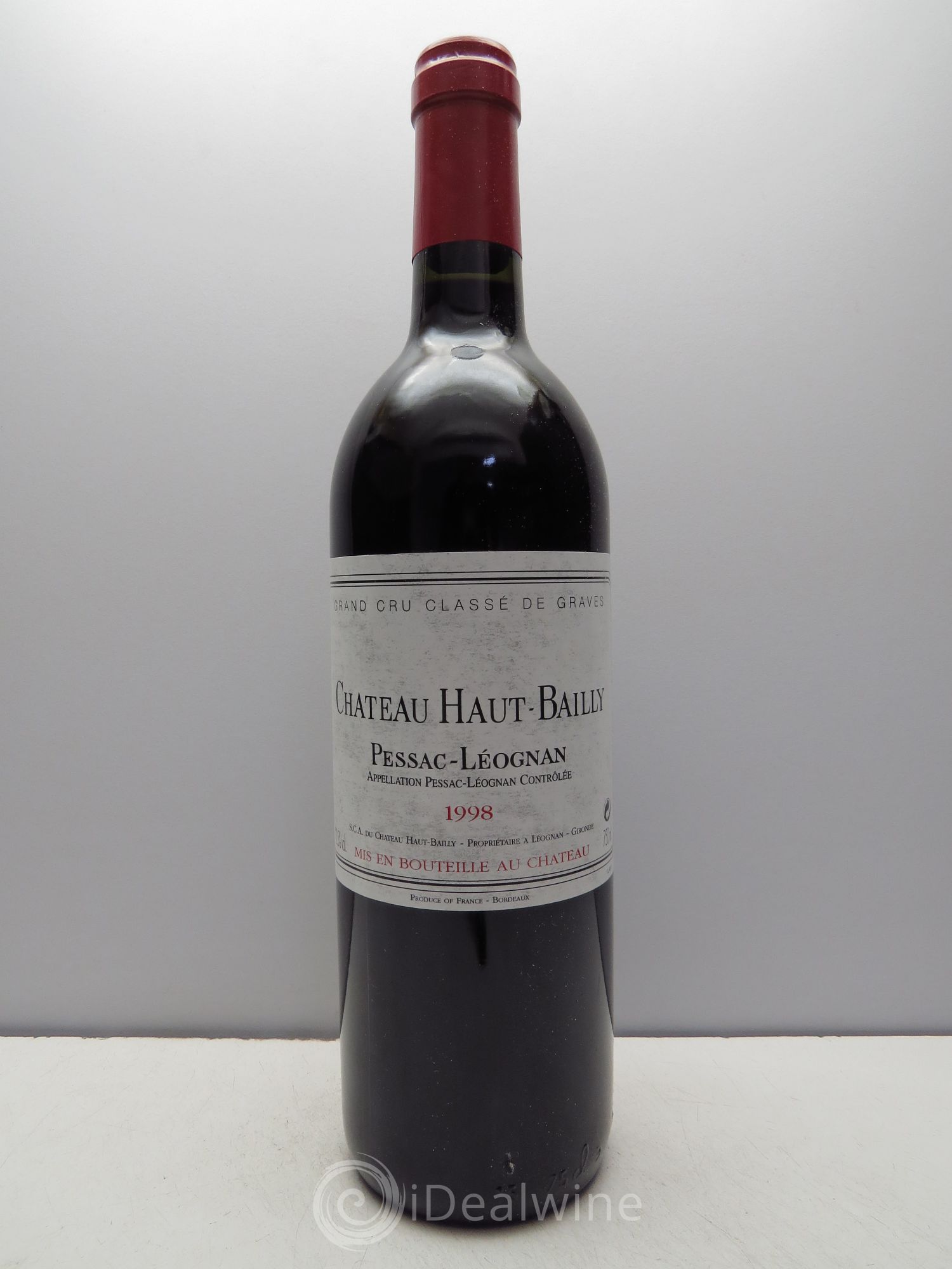 Château Haut-Bailly Cru Classé de Graves 1998 - Lot de 6 bouteilles - 0