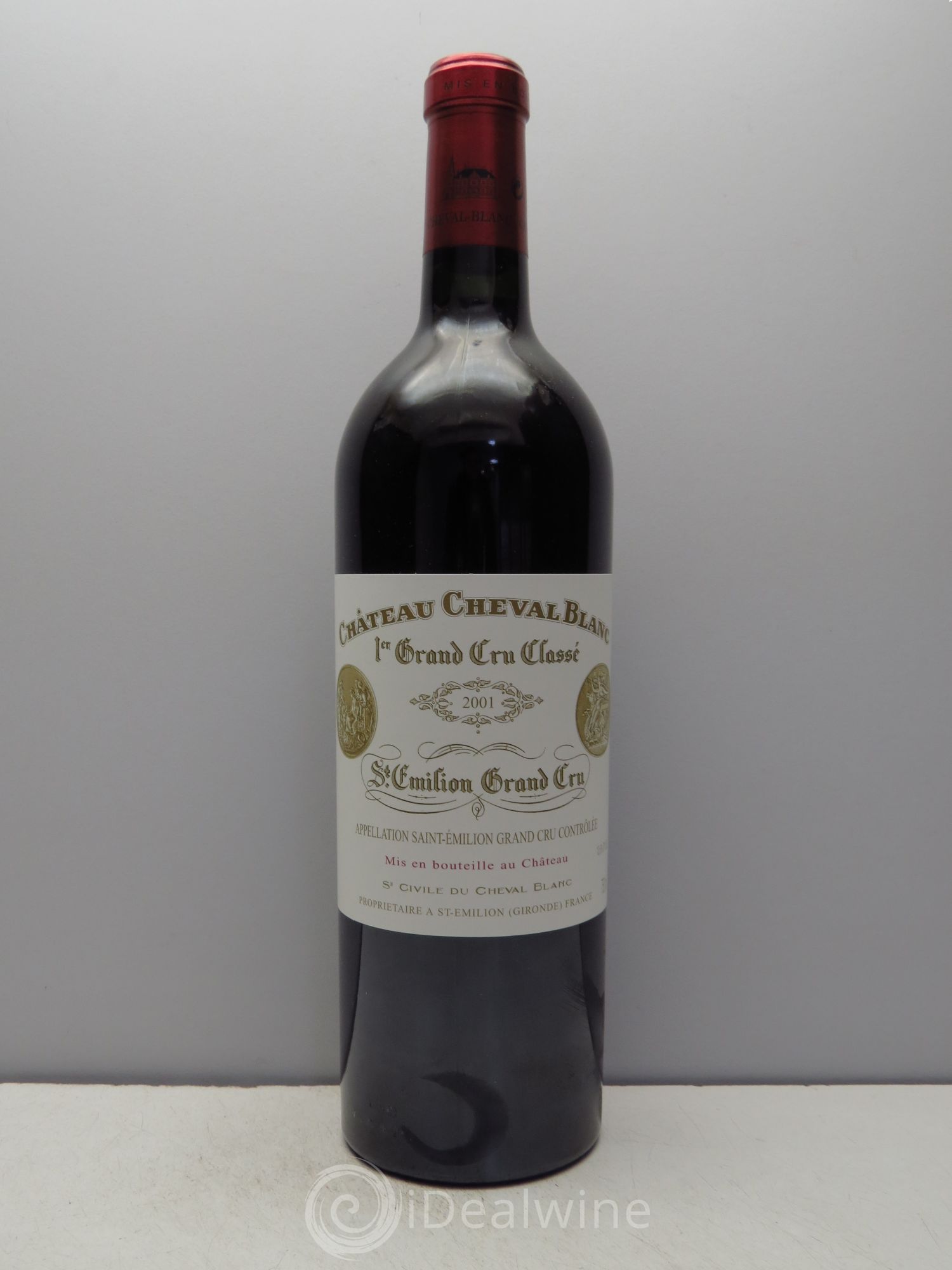 Château Cheval Blanc 1er Grand Cru Classé A 2001 - Lot de 1 bouteille - 0