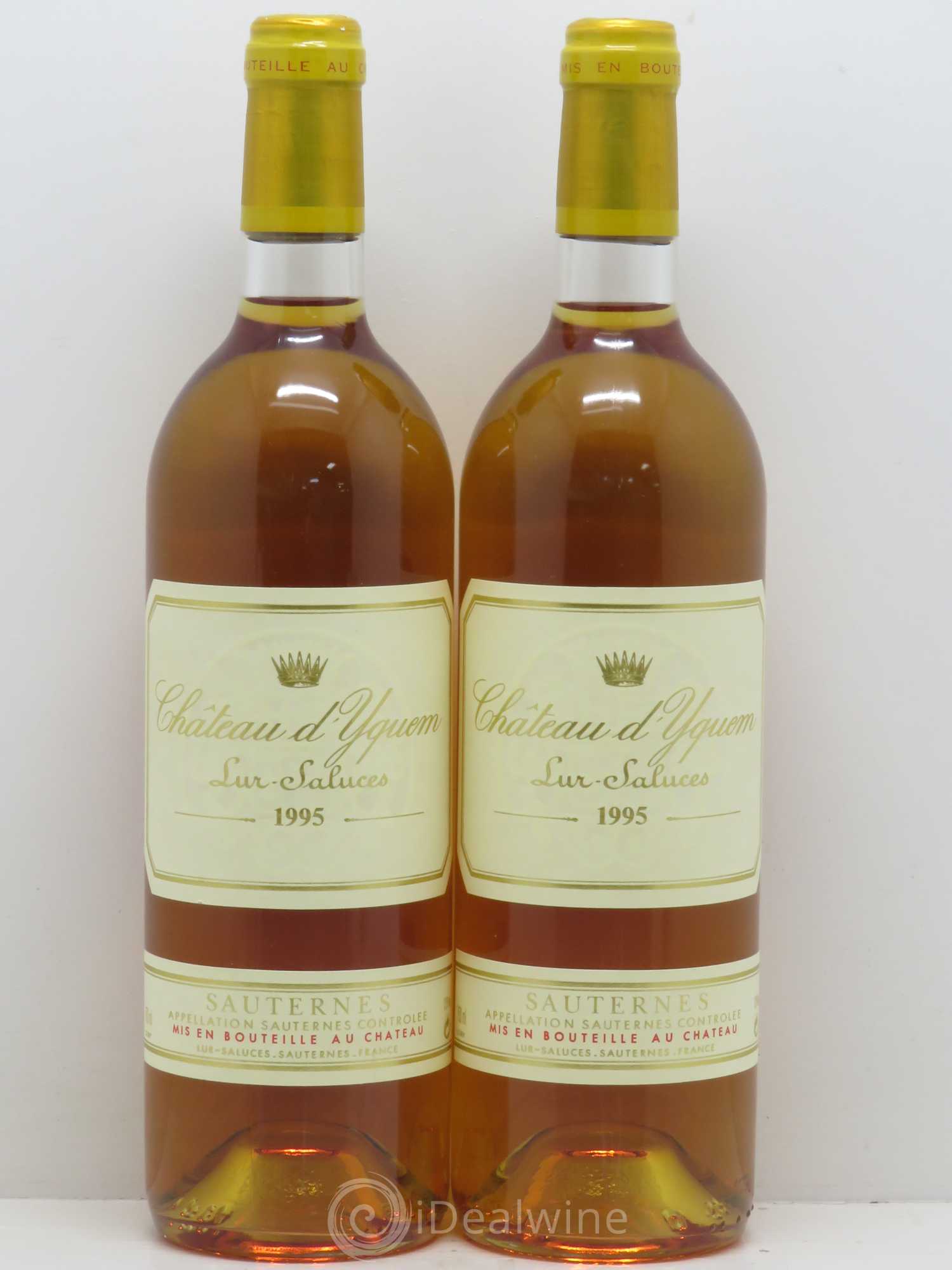 Château d' Yquem 1er Cru Classé Supérieur 1995 - Lotto di 2 bottiglie - 0