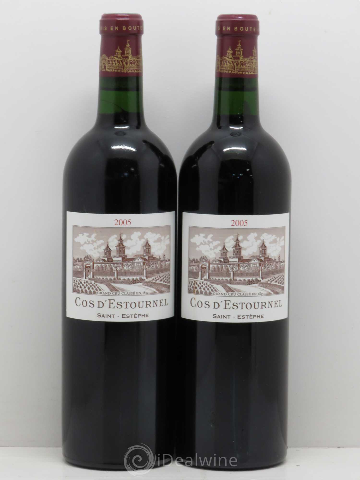Cos d'Estournel 2ème Grand Cru Classé 2005 - Lot de 2 bouteilles - 0