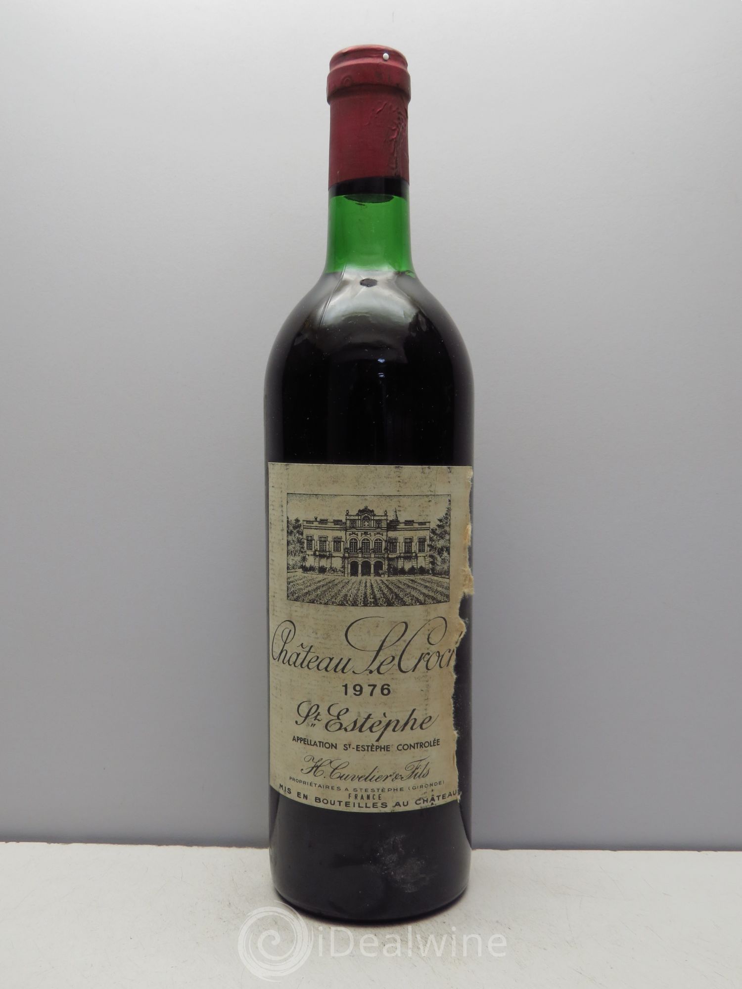 Château le Crock Cru Bourgeois 1976 - Lot de 1 bouteille - 0