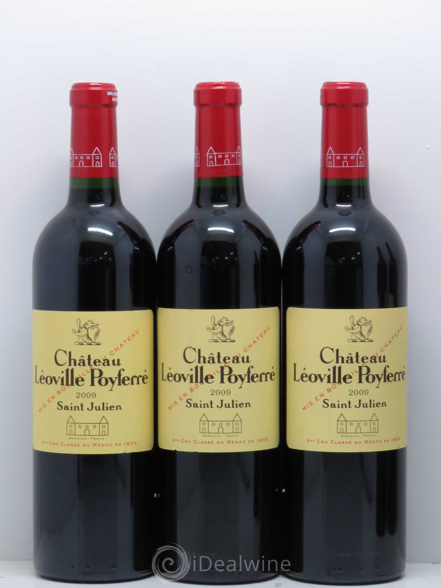 Château Léoville Poyferré 2ème Grand Cru Classé 2009 - Lot de 8 bouteilles - 2