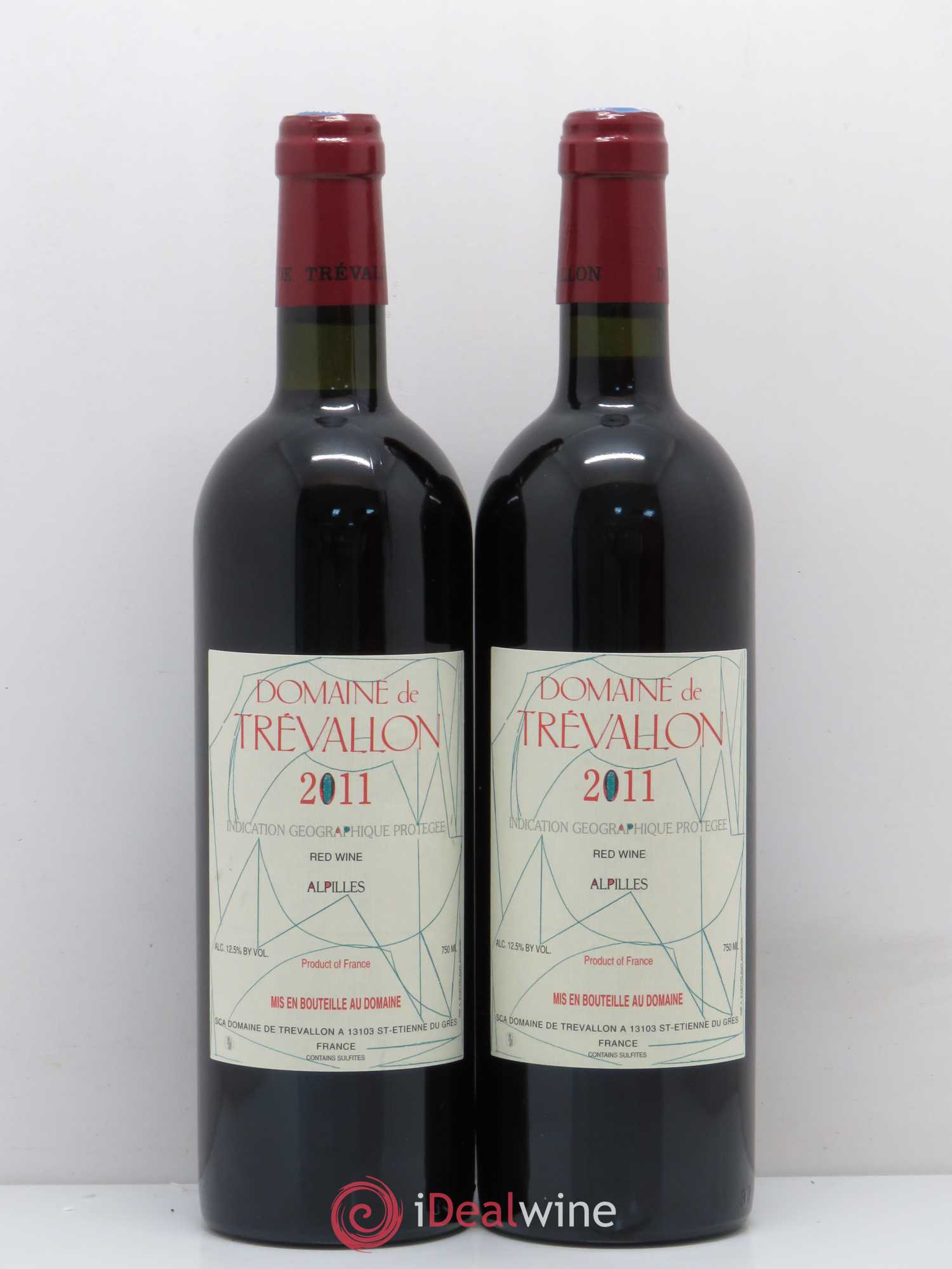 Alpilles Trévallon (Domaine de) Eloi Dürrbach 2011 - Lot de 2 bouteilles - 0