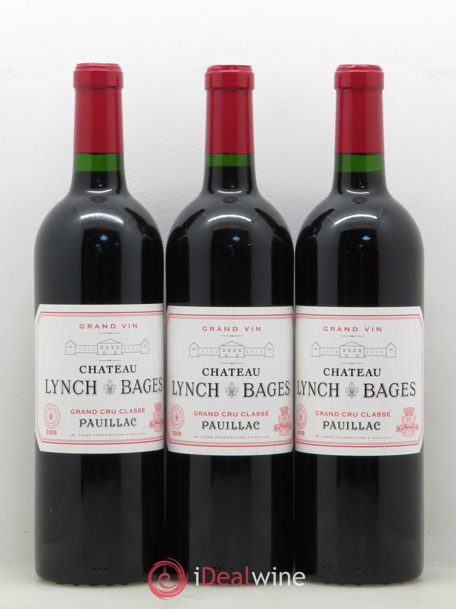 Château Lynch Bages 5ème Grand Cru Classé 2009 - Lot de 6 bouteilles - 1