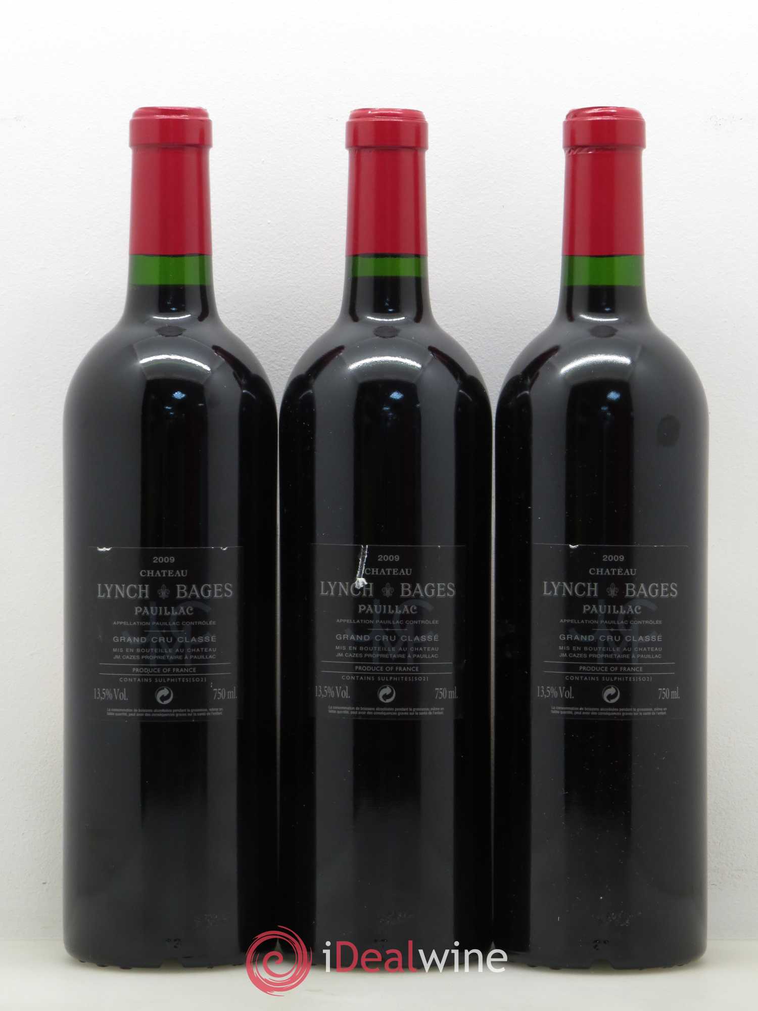 Château Lynch Bages 5ème Grand Cru Classé 2009 - Lot de 6 bouteilles - 2