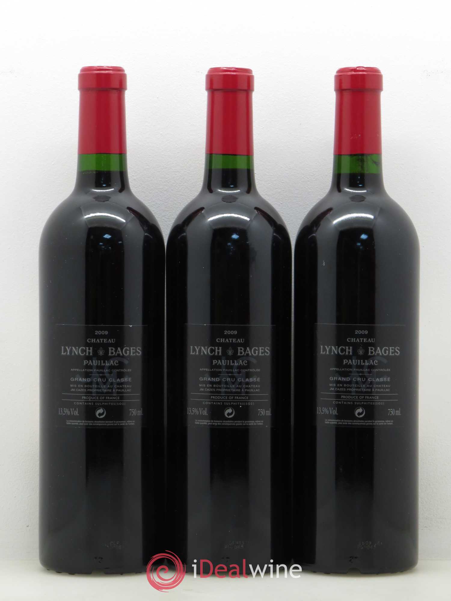 Château Lynch Bages 5ème Grand Cru Classé 2009 - Lot de 6 bouteilles - 4