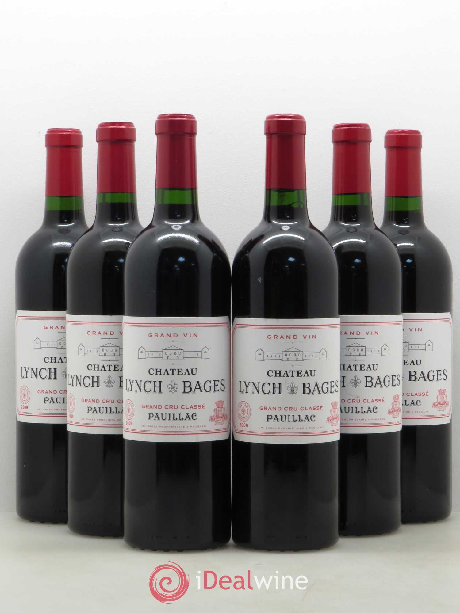 Château Lynch Bages 5ème Grand Cru Classé 2009 - Lot de 6 bouteilles - 0