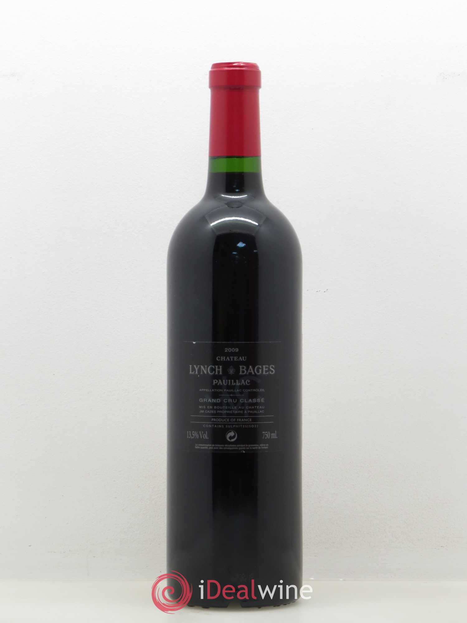 Château Lynch Bages 5ème Grand Cru Classé 2009 - Lot de 1 bouteille - 1