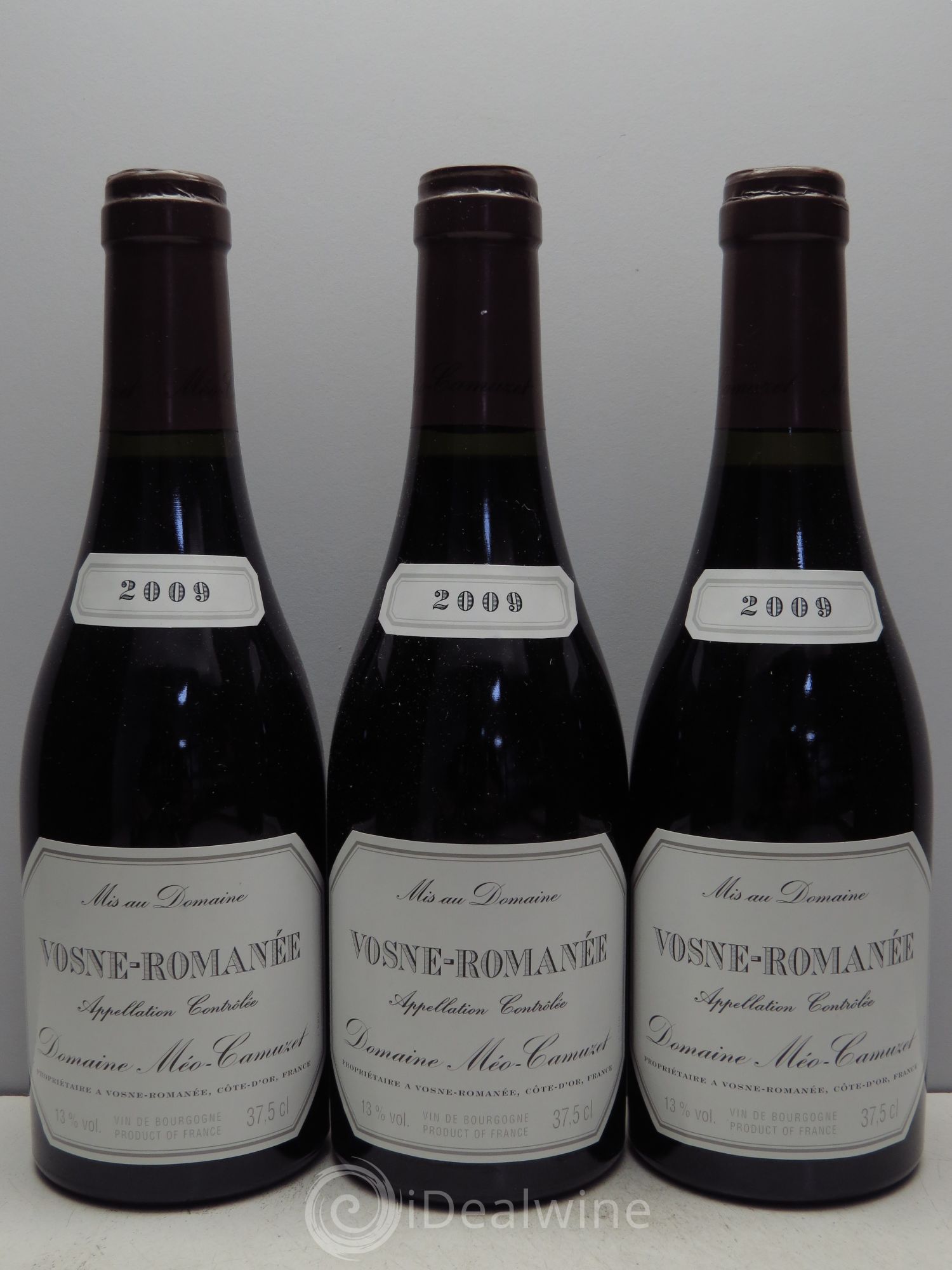 Vosne-Romanée Méo-Camuzet (Domaine) 2009 - Lot de 3 demi bouteilles - 0