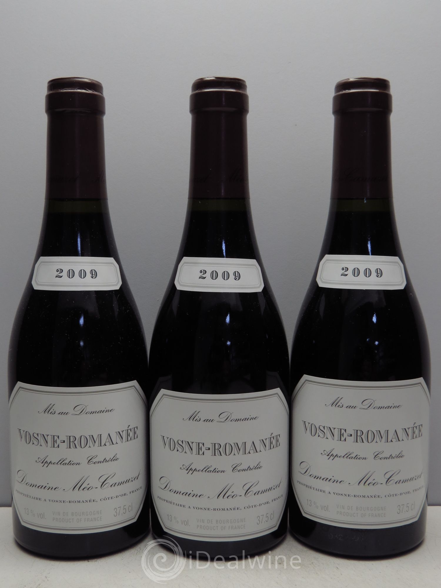 Vosne-Romanée Méo-Camuzet (Domaine) 2009 - Lot de 3 demi bouteilles - 0