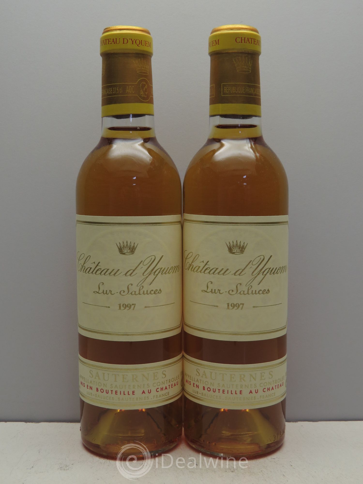 Château d' Yquem 1er Cru Classé Supérieur 1997 - Posten von 2 Demi-Flaschen - 0