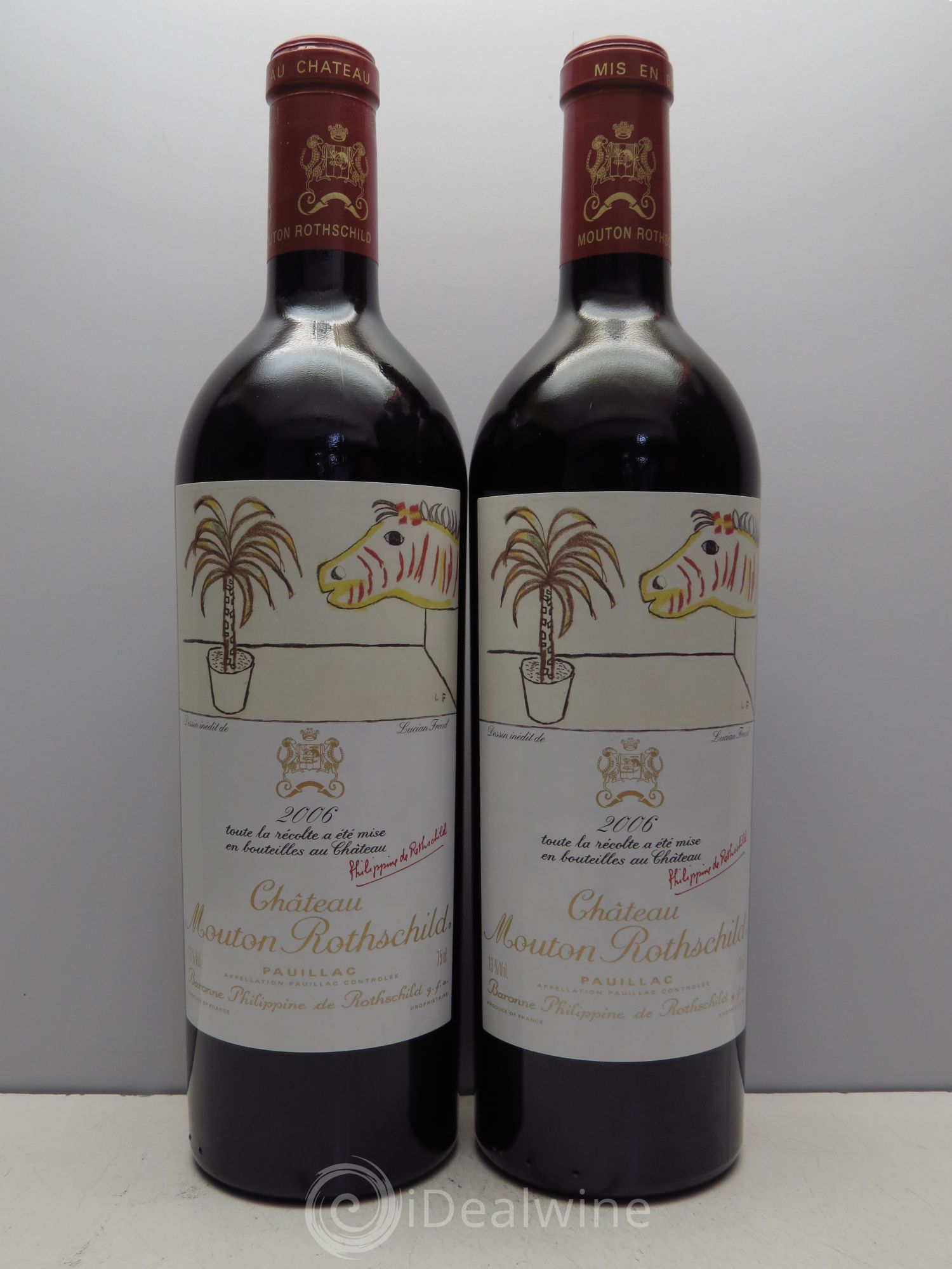 Château Mouton Rothschild 1er Grand Cru Classé (2CBO de 6 Bouteilles) 2006 - Lot de 12 bouteilles - 3