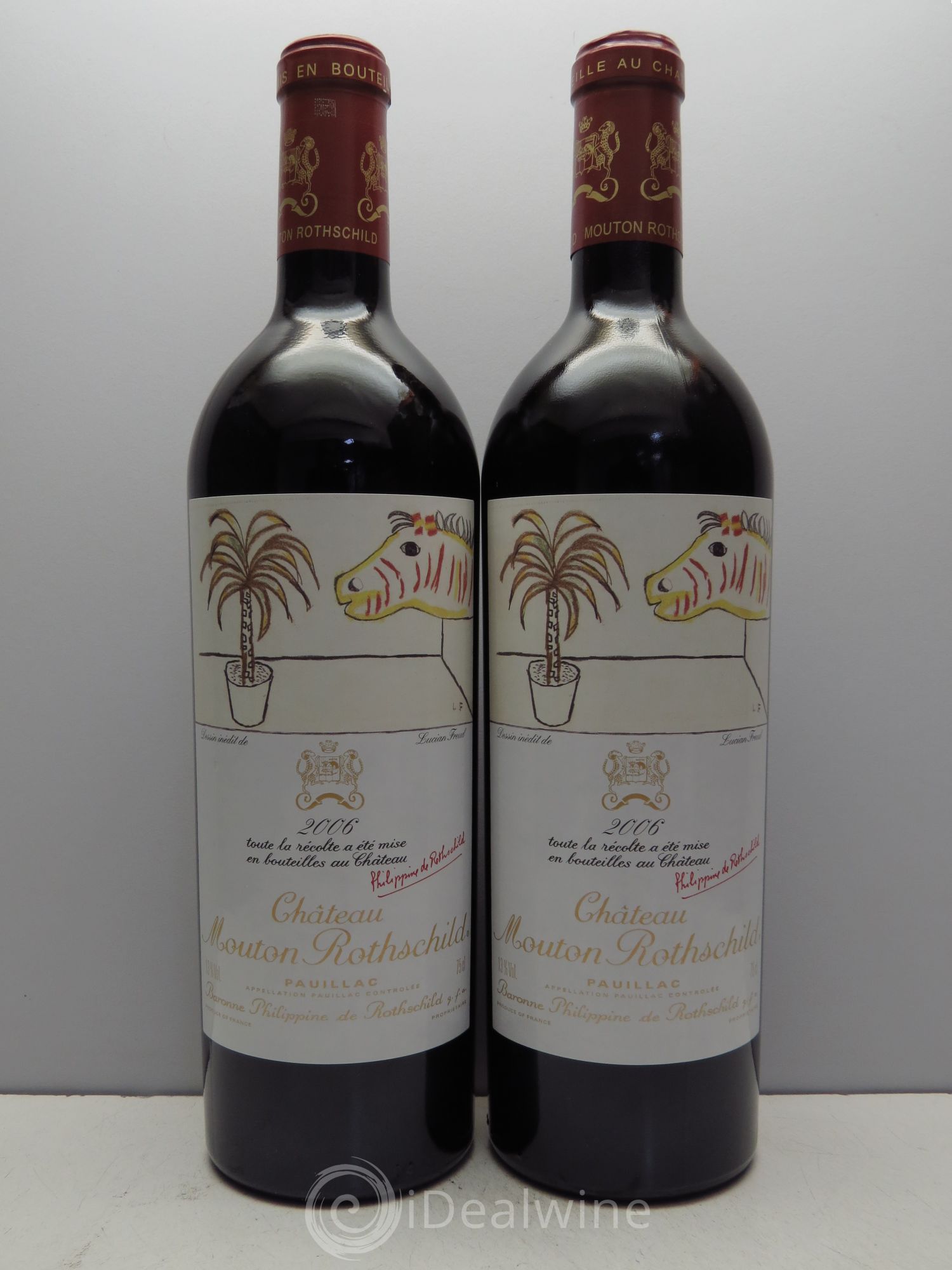 Château Mouton Rothschild 1er Grand Cru Classé (2CBO de 6 Bouteilles) 2006 - Lot de 12 bouteilles - 4