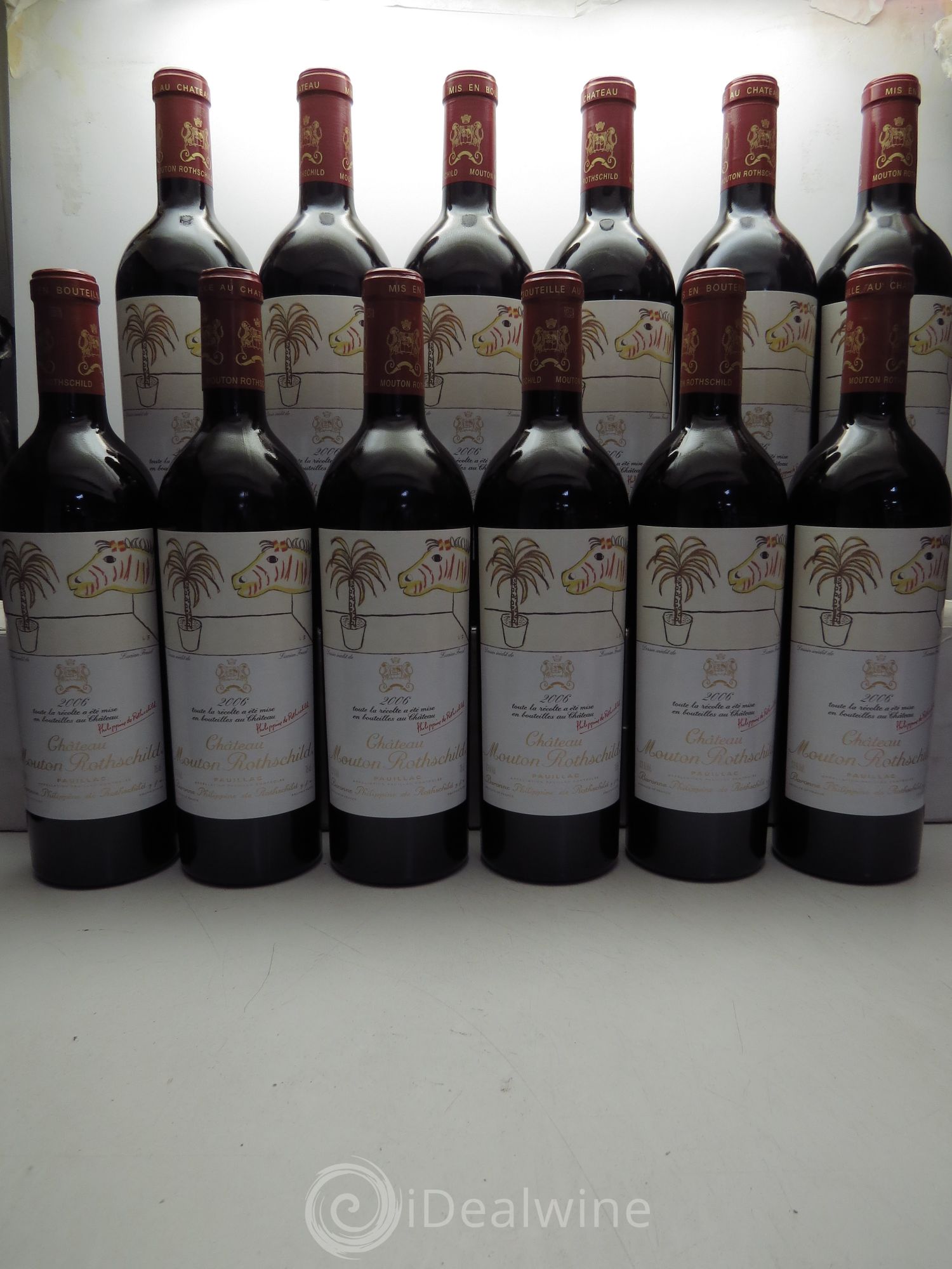 Château Mouton Rothschild 1er Grand Cru Classé (2CBO de 6 Bouteilles) 2006 - Lot de 12 bouteilles - 0