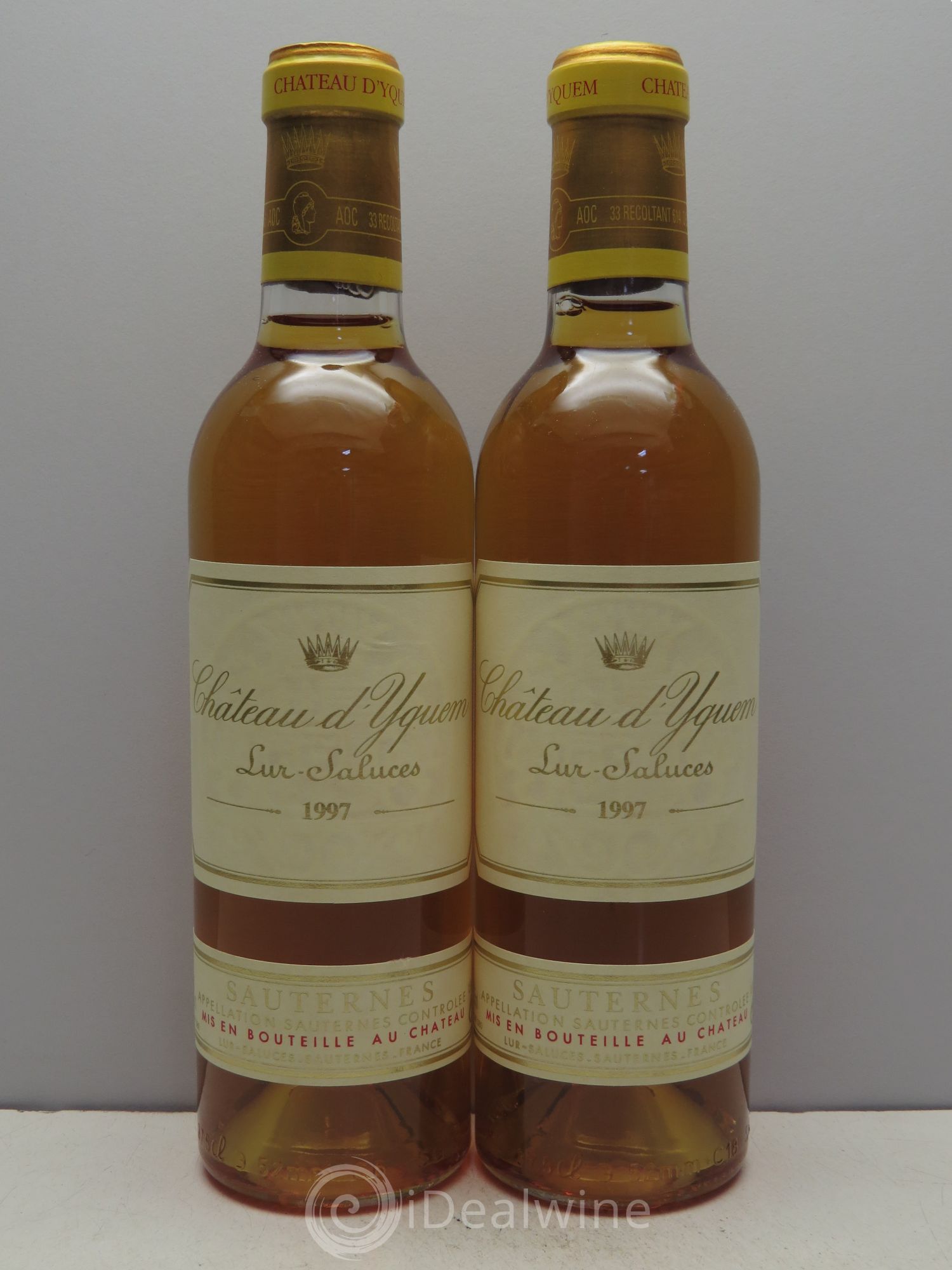 Château d' Yquem 1er Cru Classé Supérieur 1997 - Posten von 2 Demi-Flaschen - 0