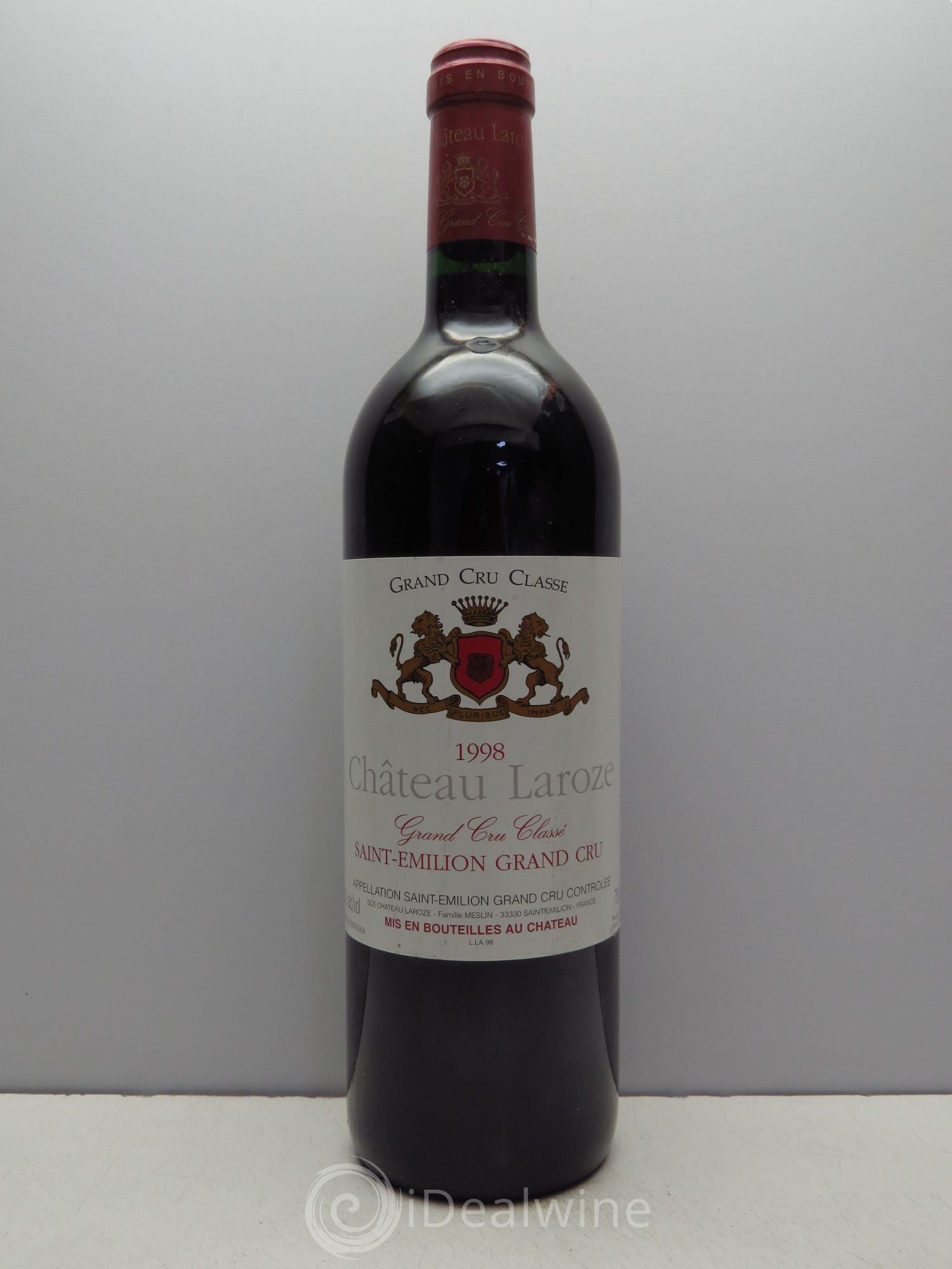 Château Laroze Grand Cru Classé (sans prix de réserve - no reserve) 1998 - Posten von 1 Flasche - 0