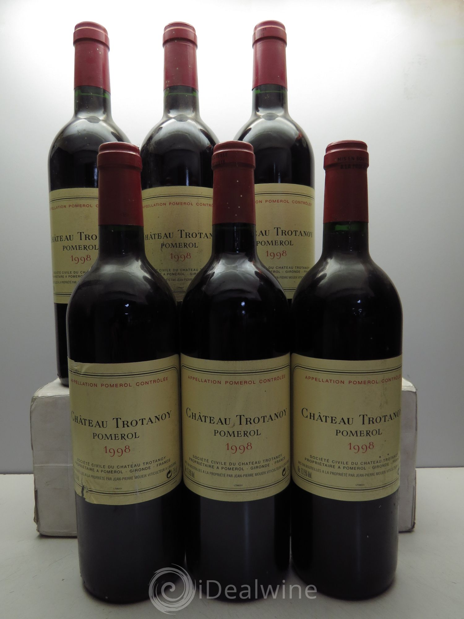 Château Trotanoy 1998 - Lot de 6 bouteilles - 0
