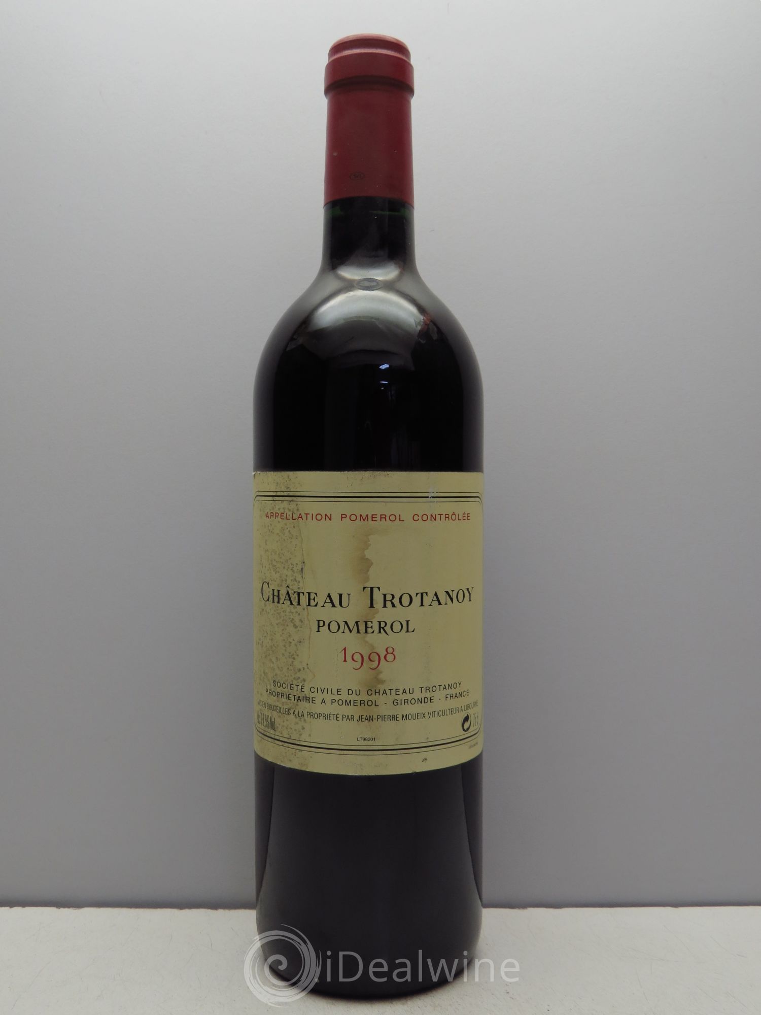 Château Trotanoy 1998 - Lot de 1 bouteille - 0