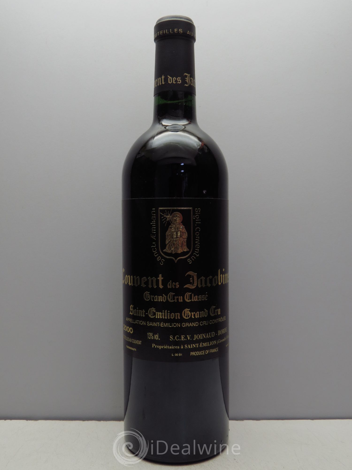 Château Couvent des Jacobins Grand Cru Classé 2000 - Lot de 12 bouteilles - 0