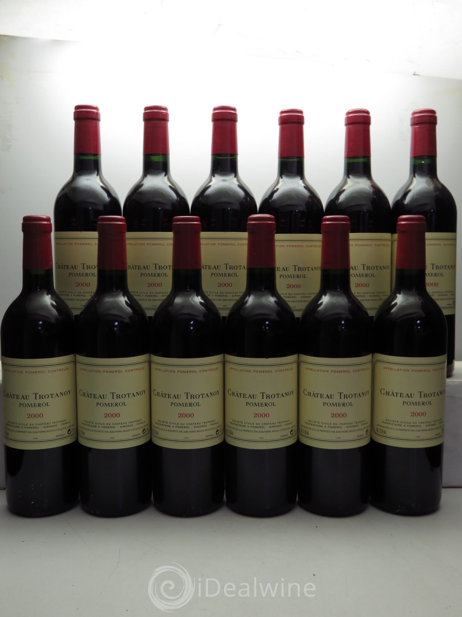 Château Trotanoy 2000 - Lot de 12 bouteilles - 0