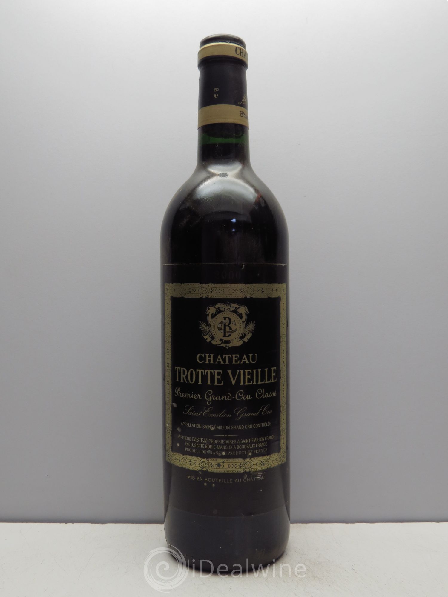 Château Trotte Vieille 1er Grand Cru Classé B 2000 - Lot de 6 bouteilles - 0