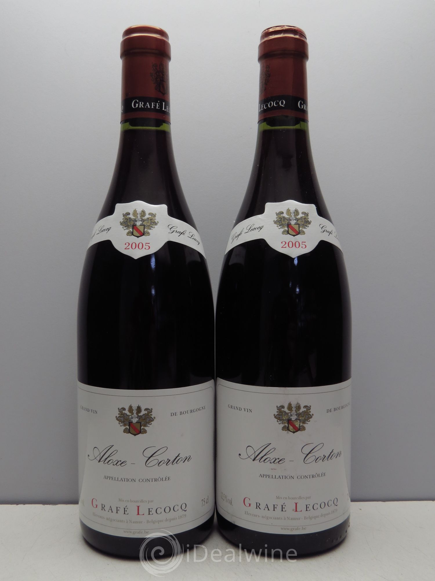 Aloxe-Corton Mise Grafé Lecoq (sans prix de réserve / no reserve) 2005 - Posten von 2 Flaschen - 0