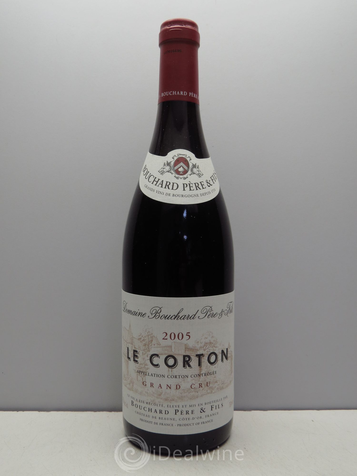Corton Grand Cru Le Corton Bouchard Père & Fils 2005 - Lot de 6 bouteilles - 0
