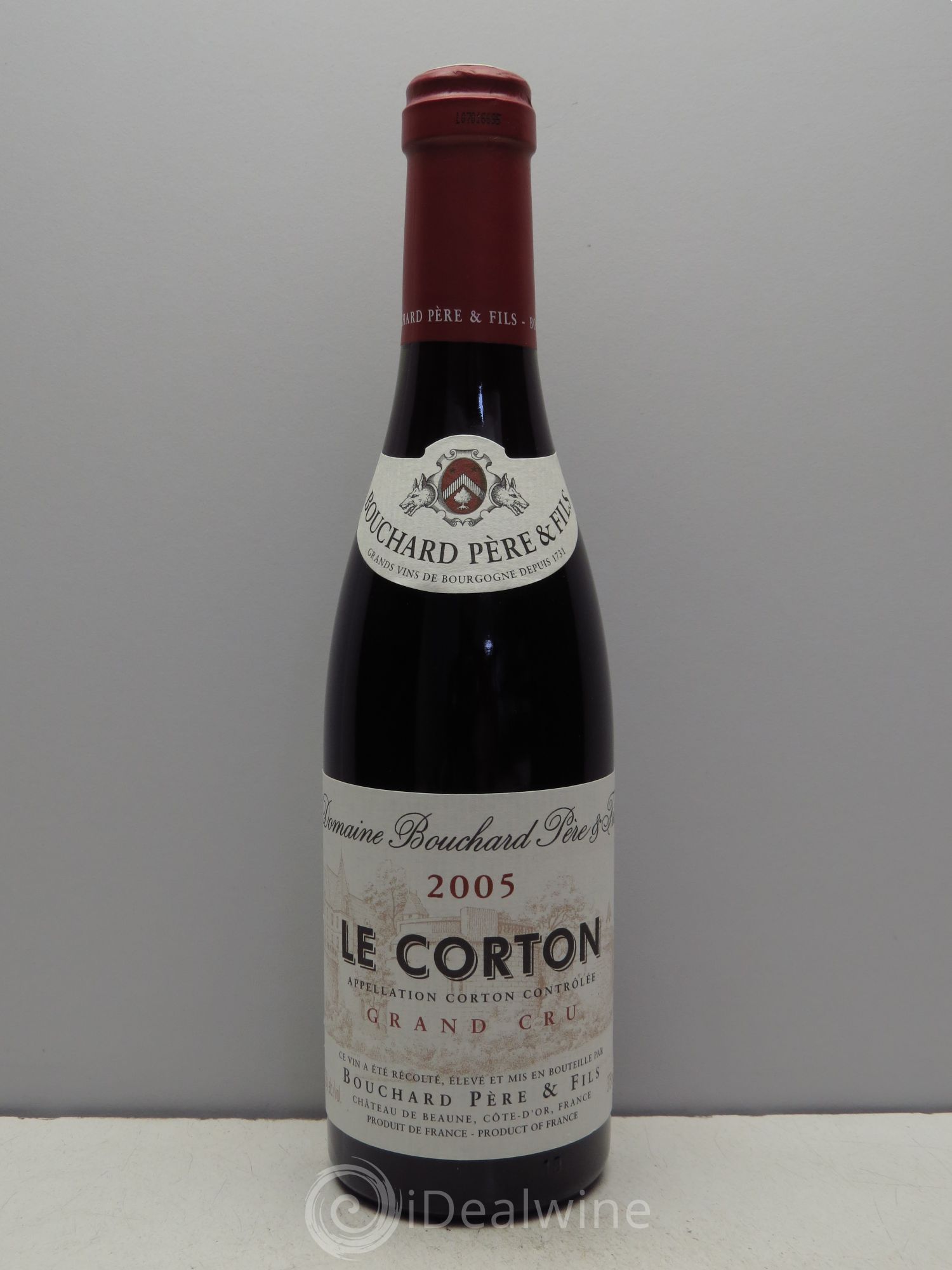 Corton Grand Cru Le Corton Bouchard Père & Fils 2005 - Lot de 6 demi bouteilles - 0